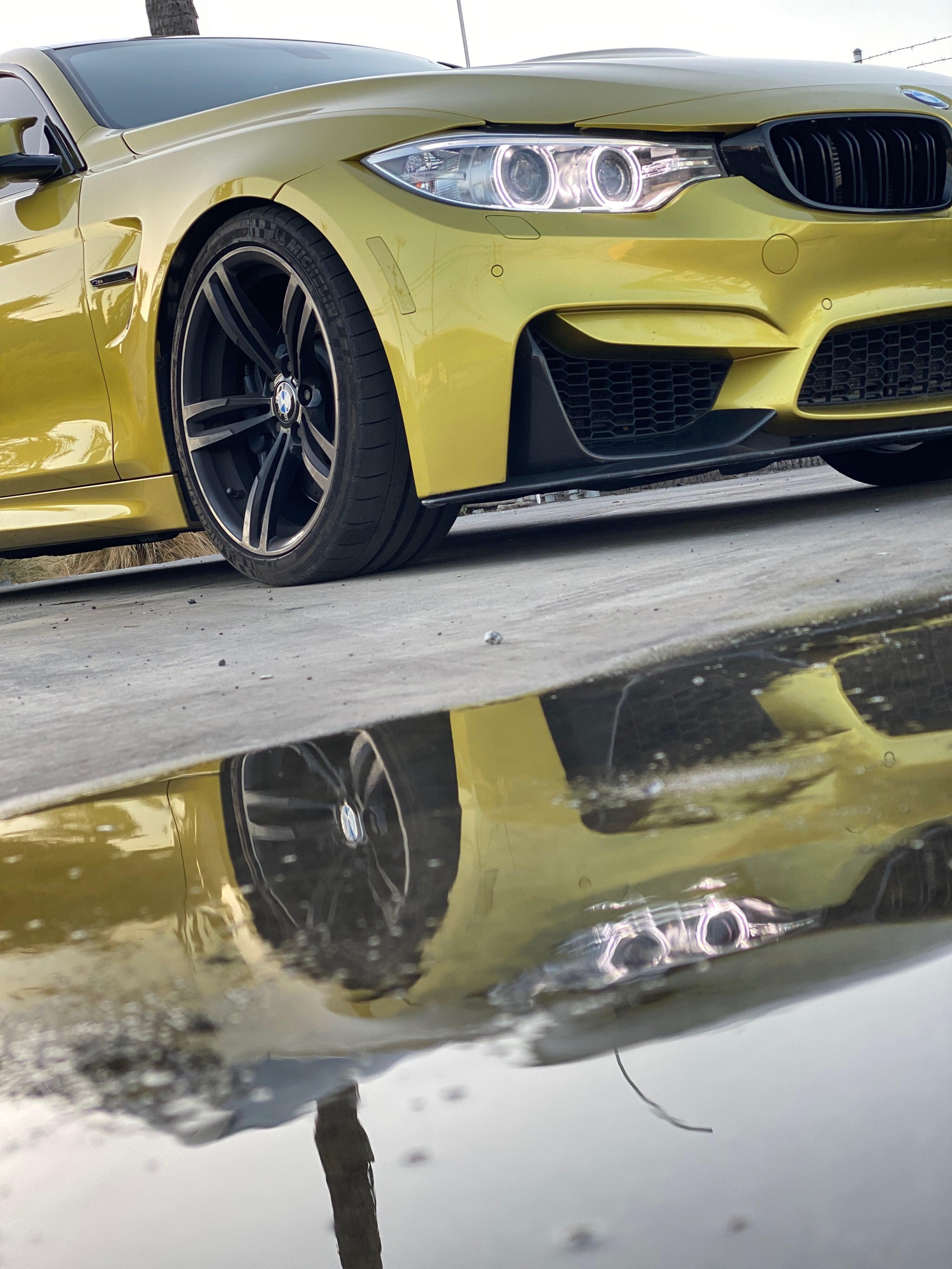 F8X Carbon Fiber Front Splitter - eurobahndynamics