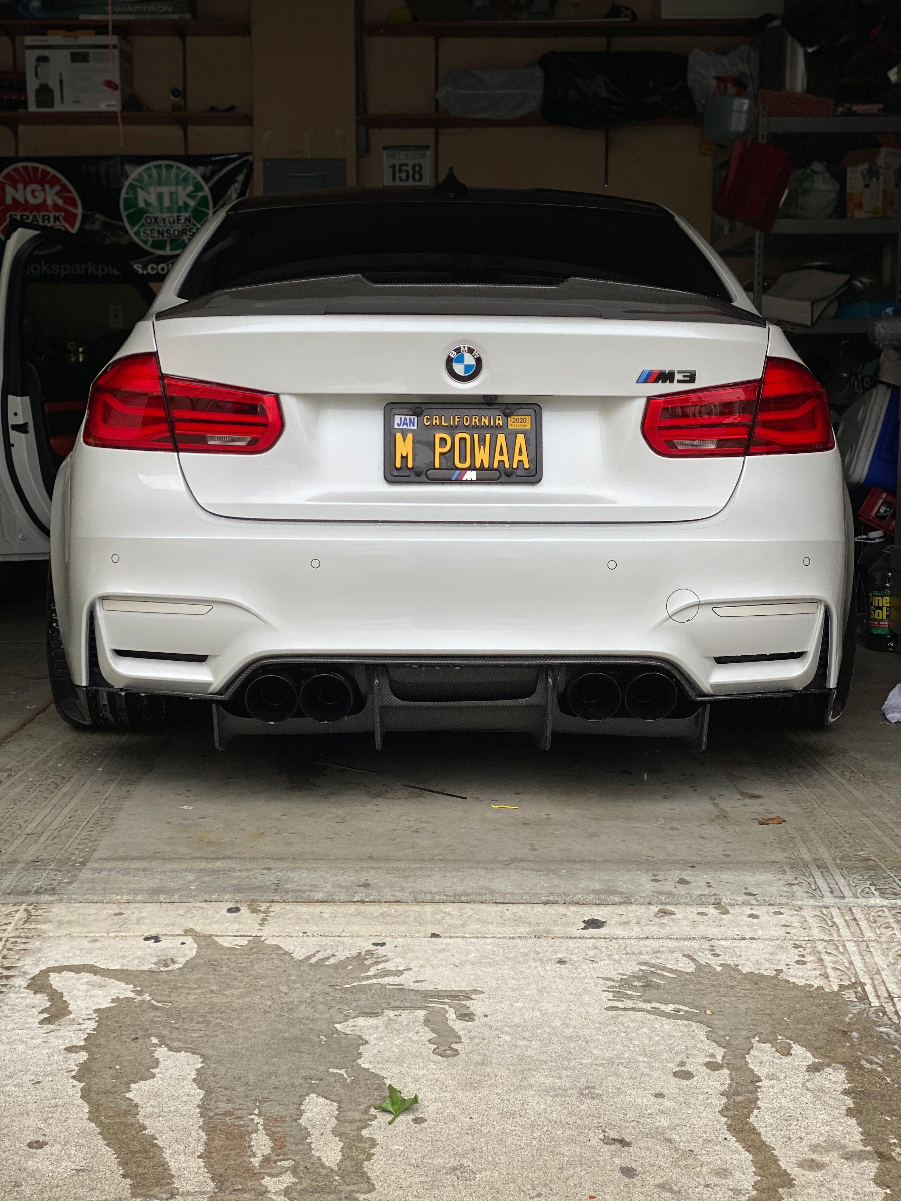 F8X Carbon Fiber Artisan Under tray Diffuser - eurobahndynamics