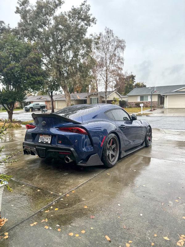 Toyota Supra Carbon Fiber Rear Canards