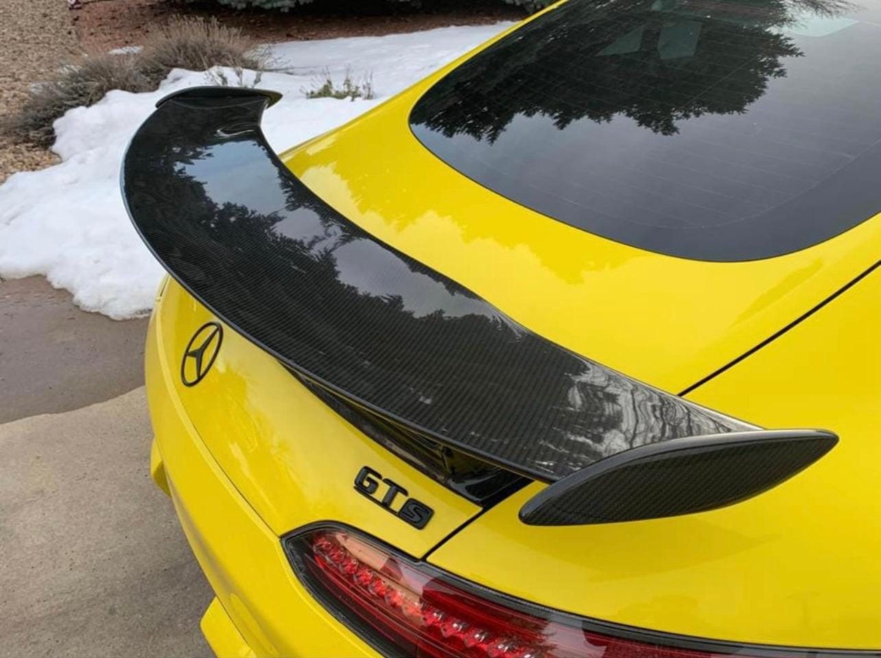 Mercedes AMG GT Carbon Fiber GTR Wing With Base Panel - eurobahndynamics