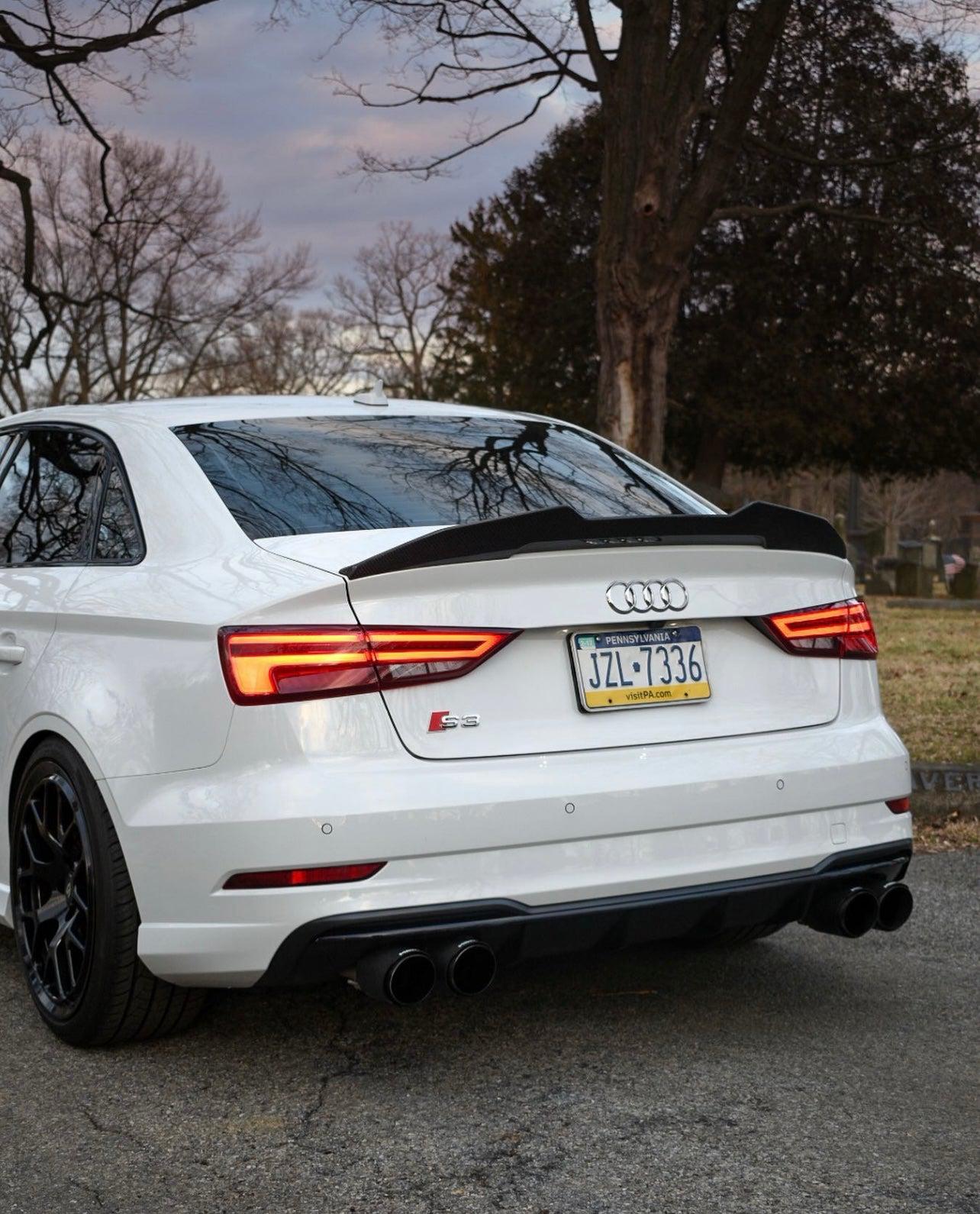 2014-2020 Carbon Fiber PSM Spoiler for Audi A3/S3/RS3