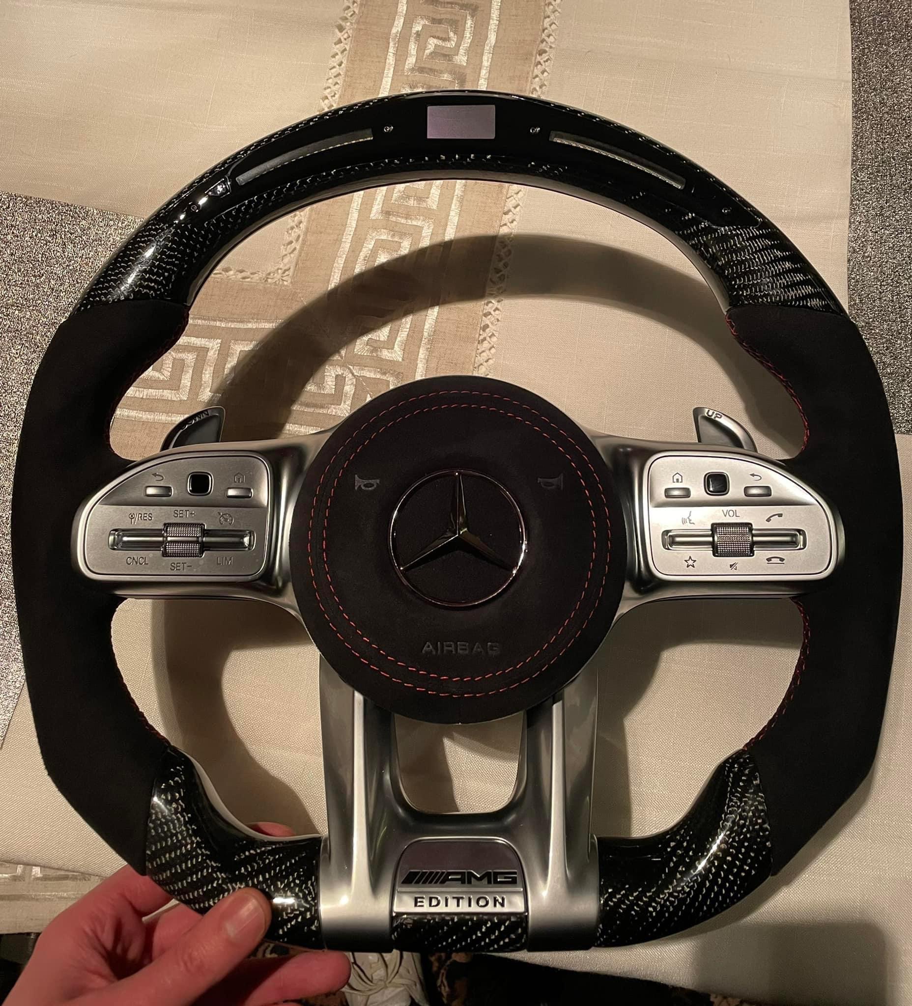 Mercedes AMG Full Custom Facelift Conversion Steering Wheel Plug And Play