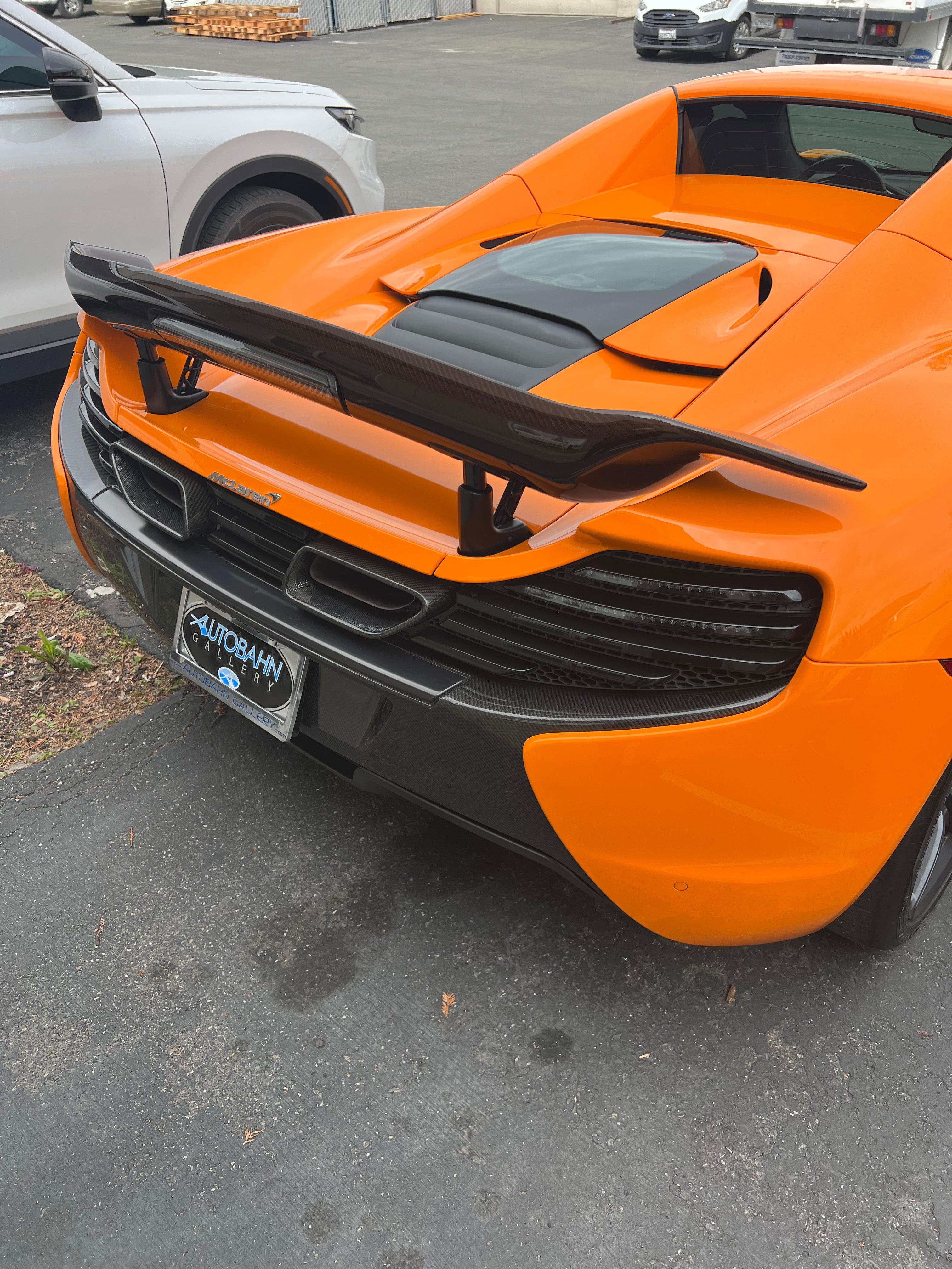 McLaren MP4-12c/650s Carbon Fiber Artisan V Spoiler