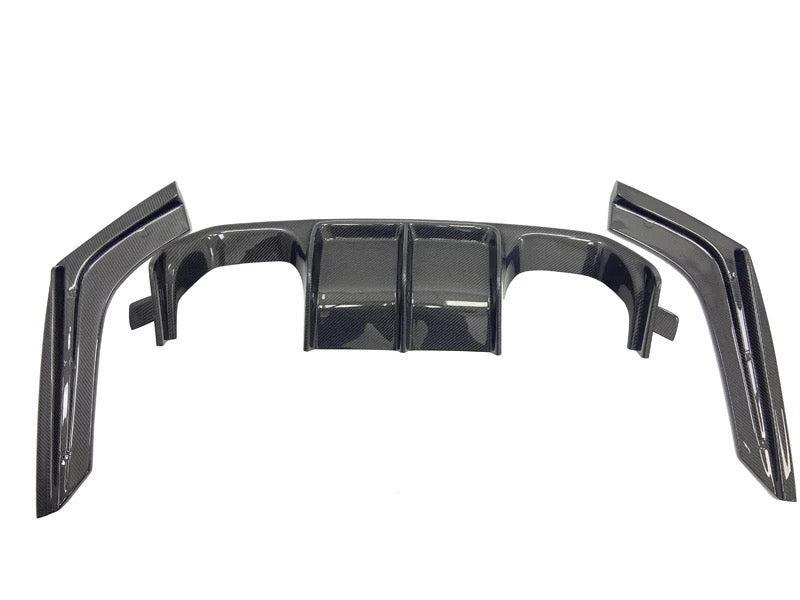 F8X Carbon Fiber Artisan Rear Diffuser - eurobahndynamics