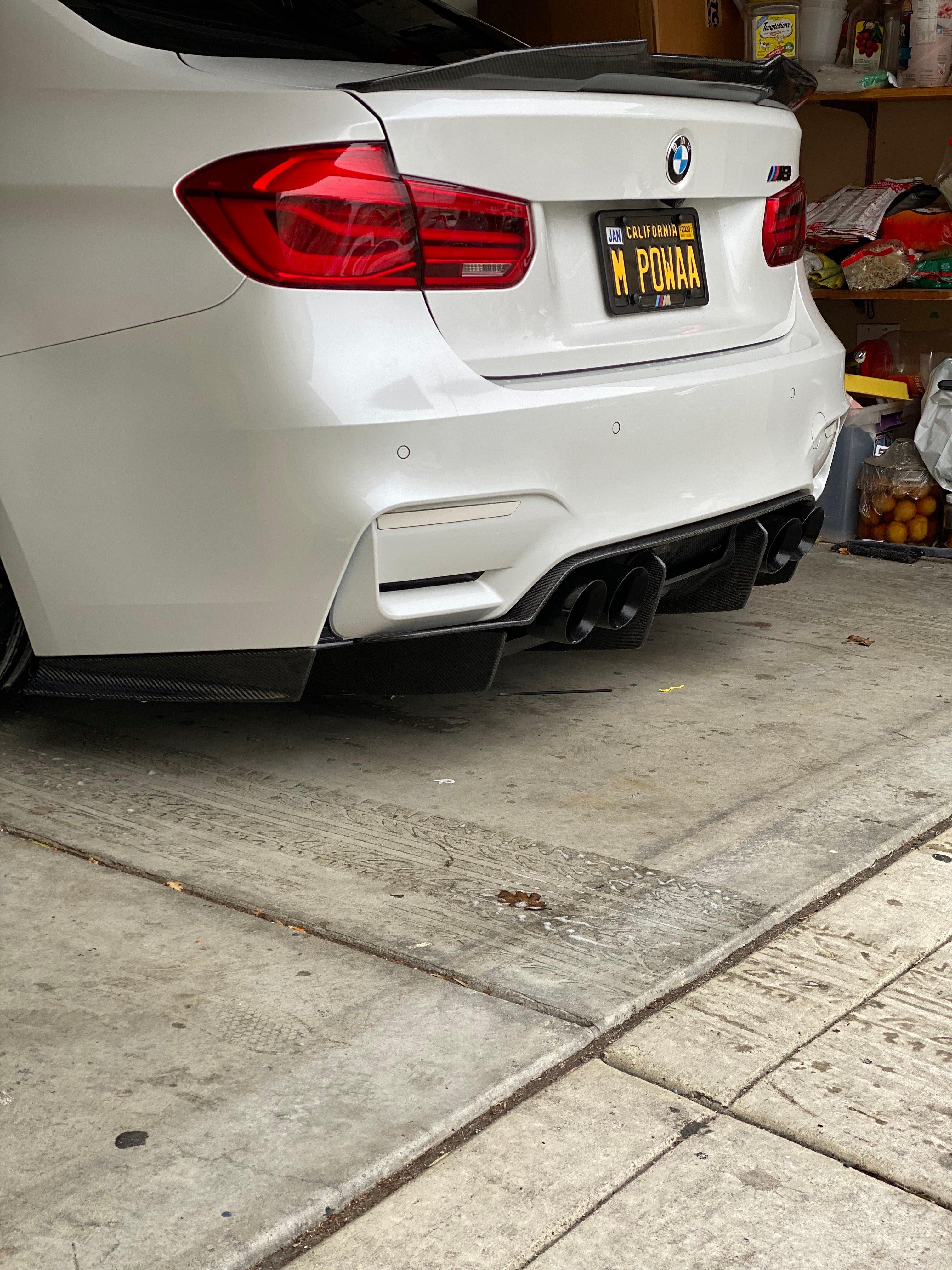 F8X Carbon Fiber Artisan Under tray Diffuser - eurobahndynamics