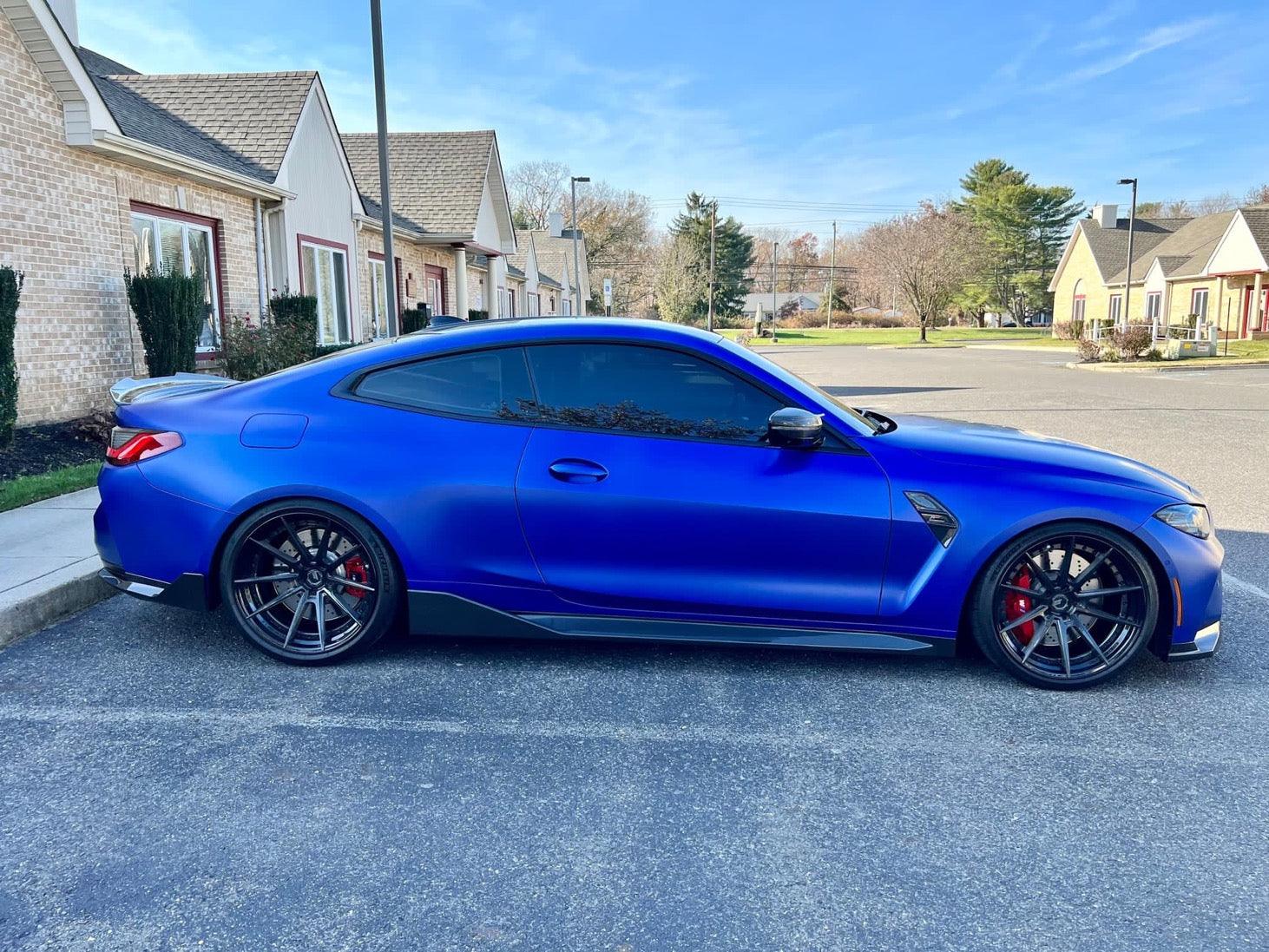 G8X M-Performance Artisan Carbon Fiber Side Skirts - eurobahndynamics