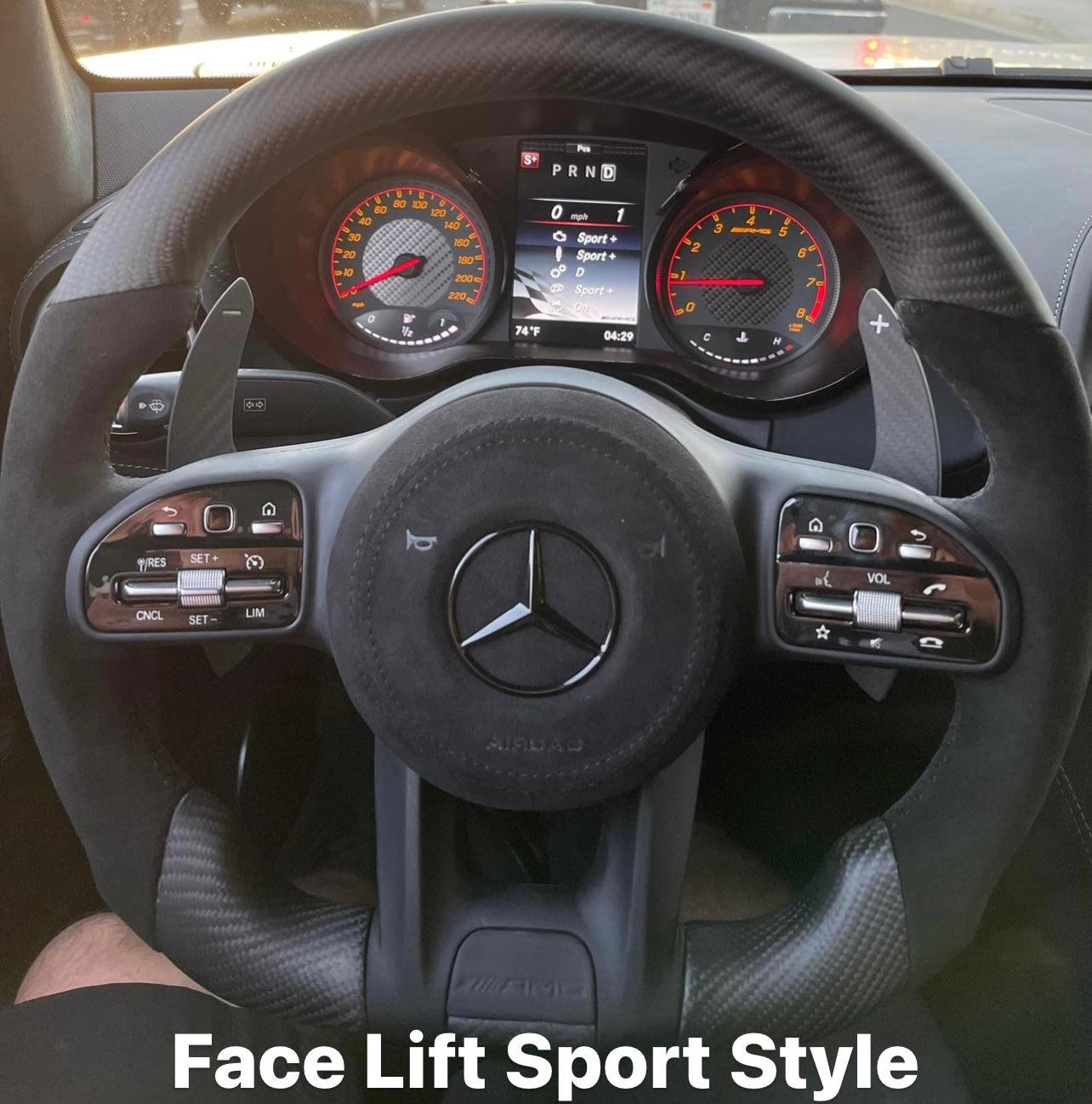 Mercedes AMG Full Custom Facelift Conversion Steering Wheel Plug And Play