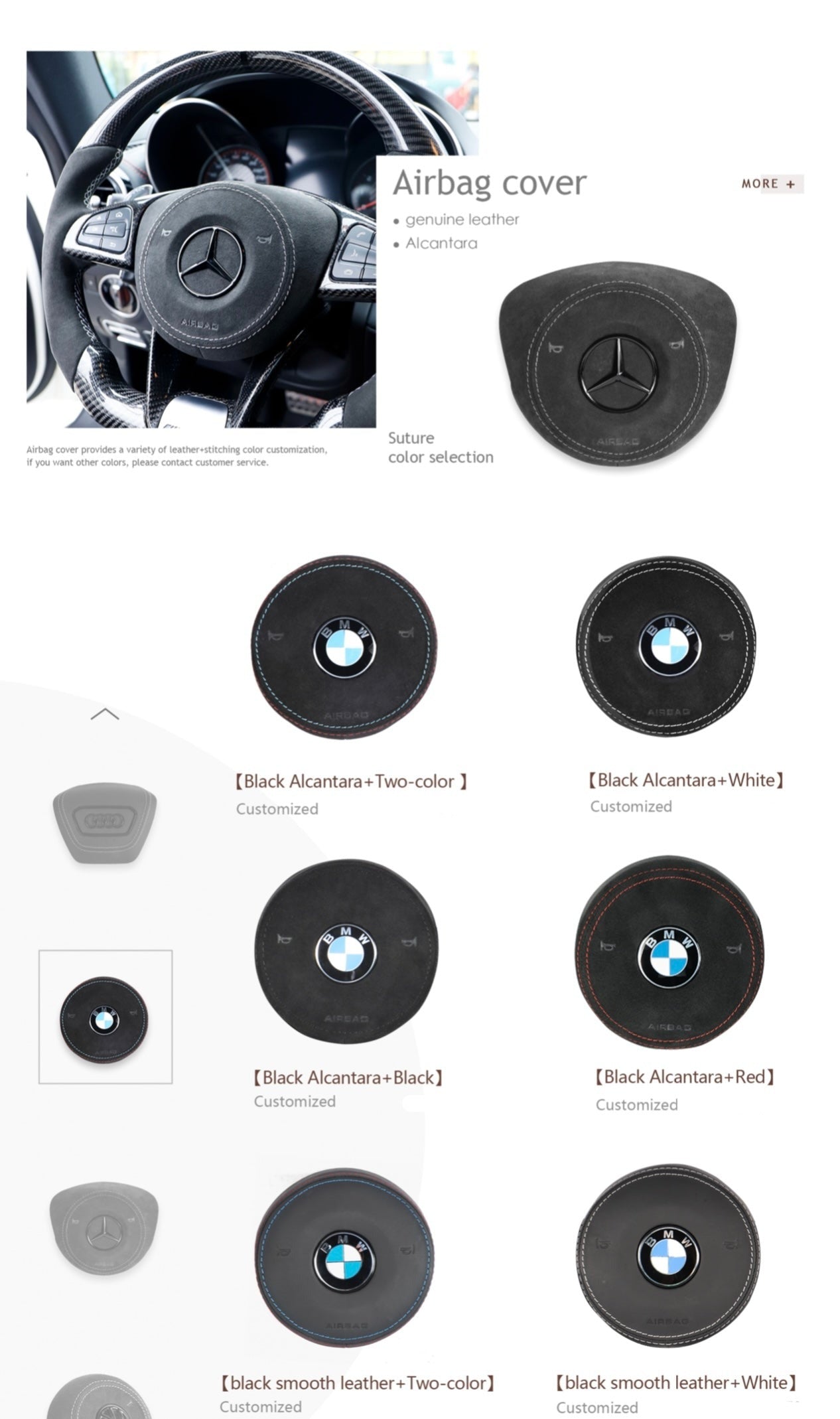 Mercedes AMG Custom Steering Wheel