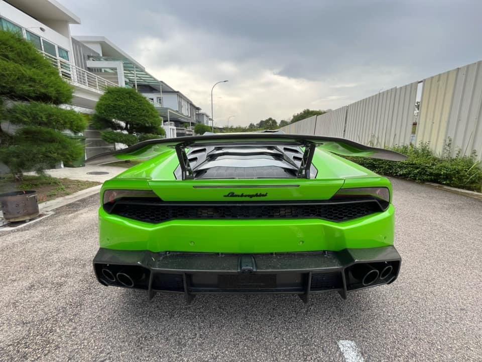 Lamborghini Huracan Carbon Fiber Artisan Wing With Base Panel - eurobahndynamics