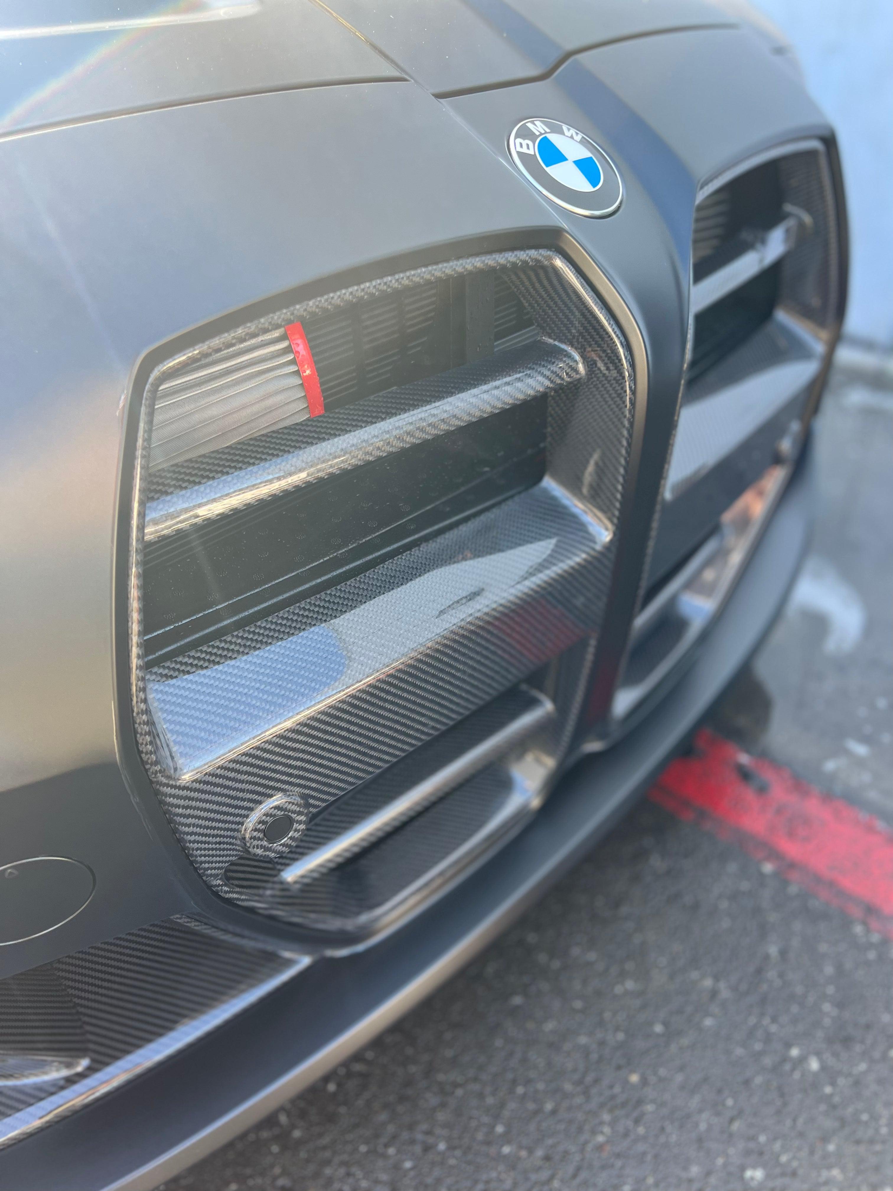 G8X Carbon Fiber Artisan Vor Style Front Grille - eurobahndynamics