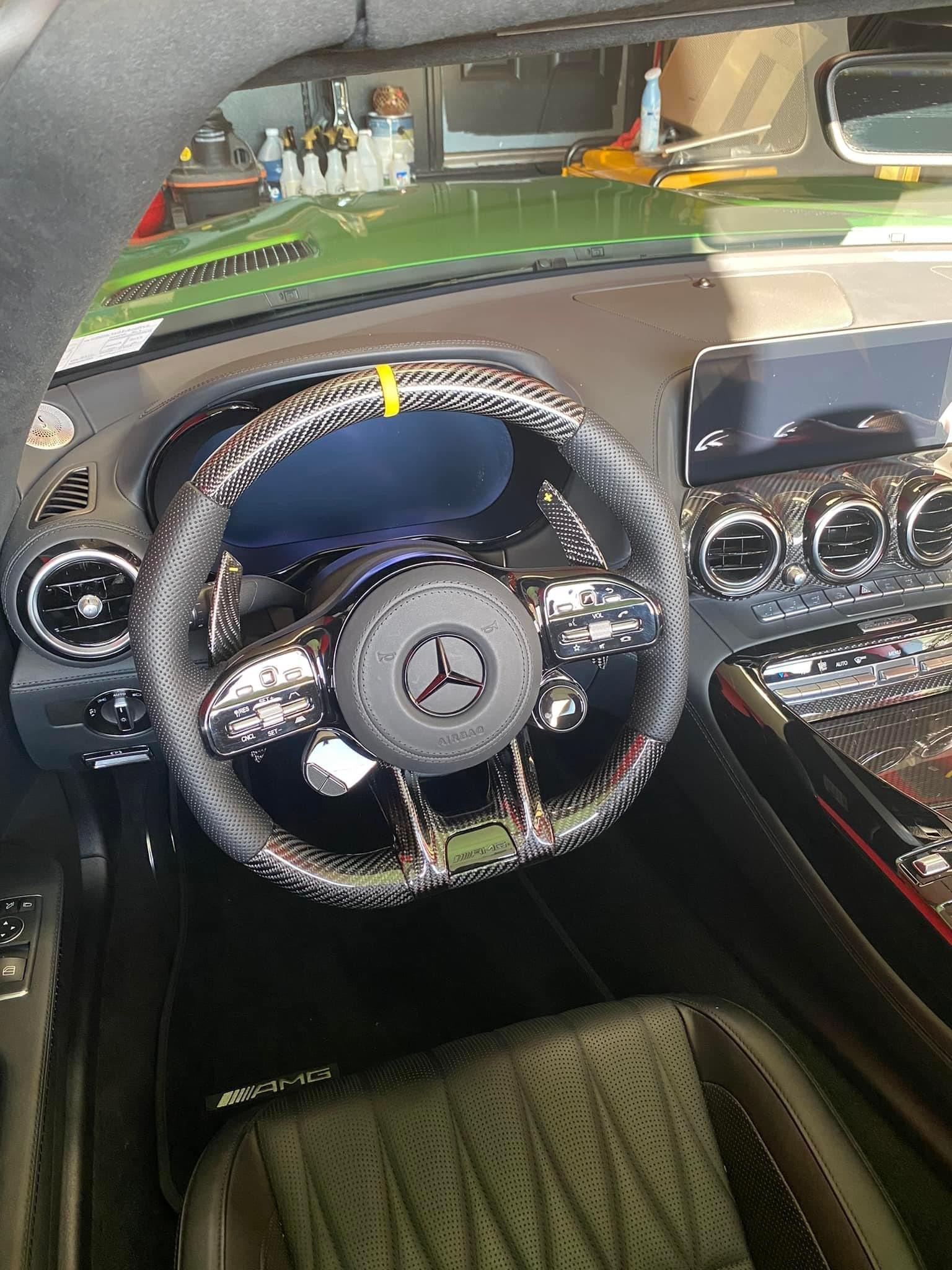 Mercedes AMG Custom Steering Wheel
