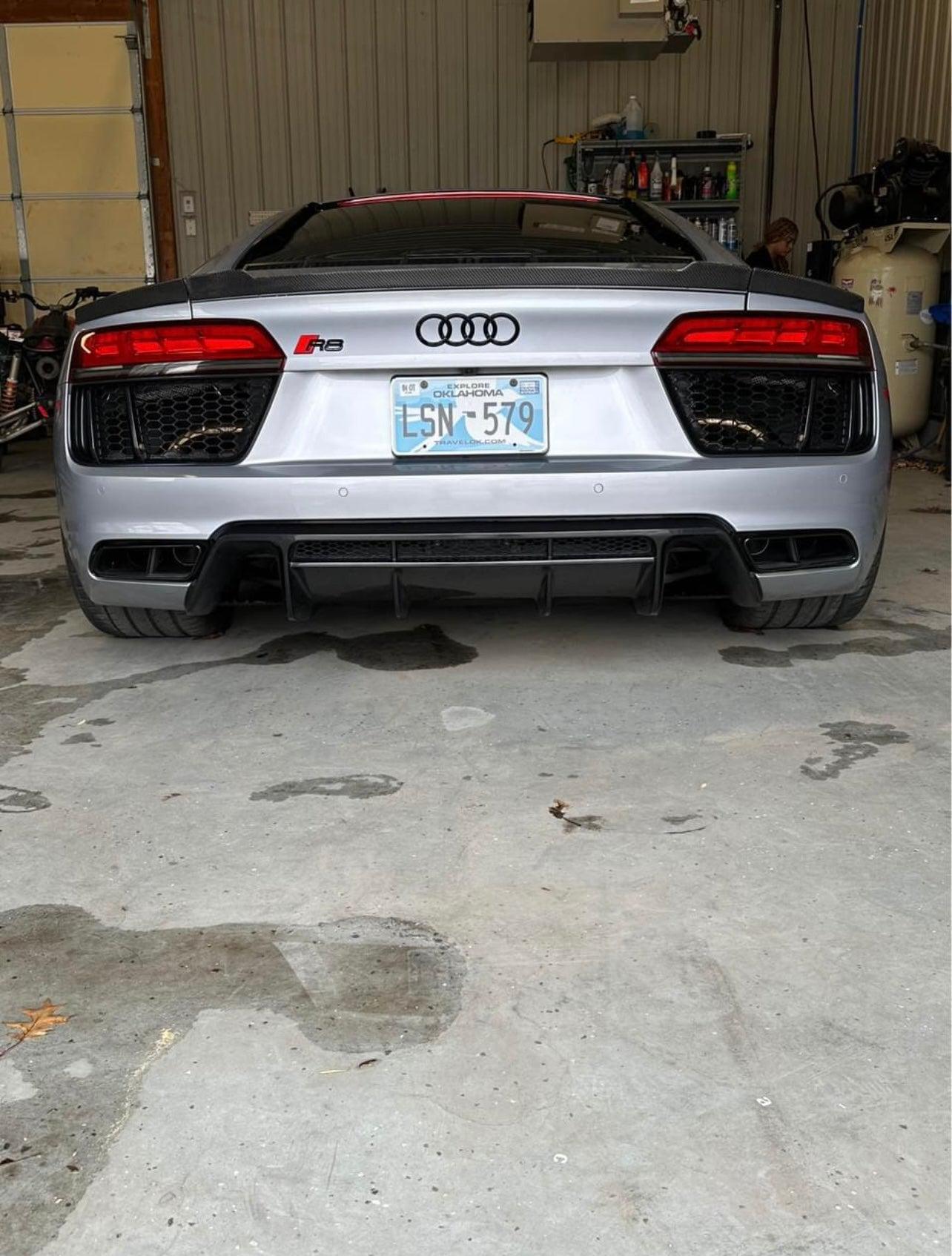 Audi R8 3pc Trunk Lip Spoiler 2017-2020 - eurobahndynamics