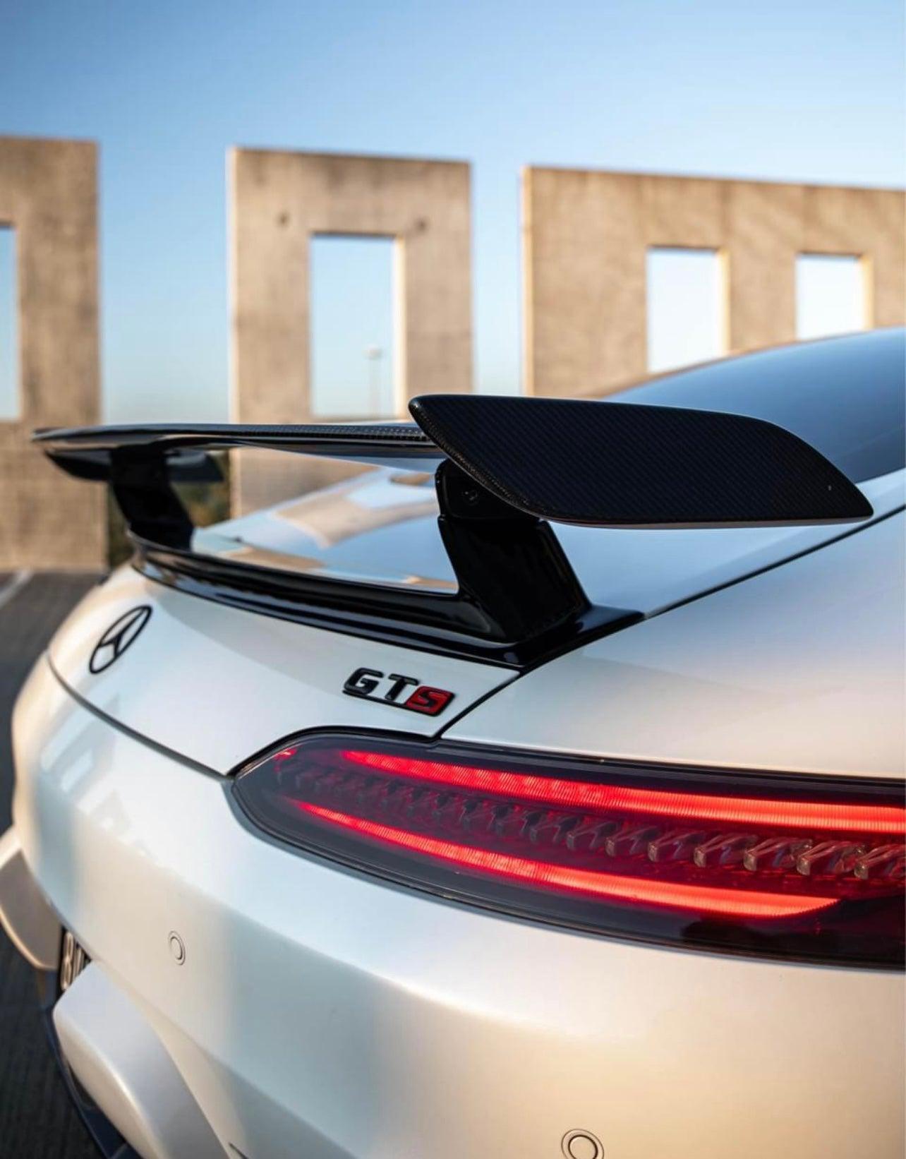 Mercedes AMG GT Carbon Fiber GTR Wing With Base Panel - eurobahndynamics