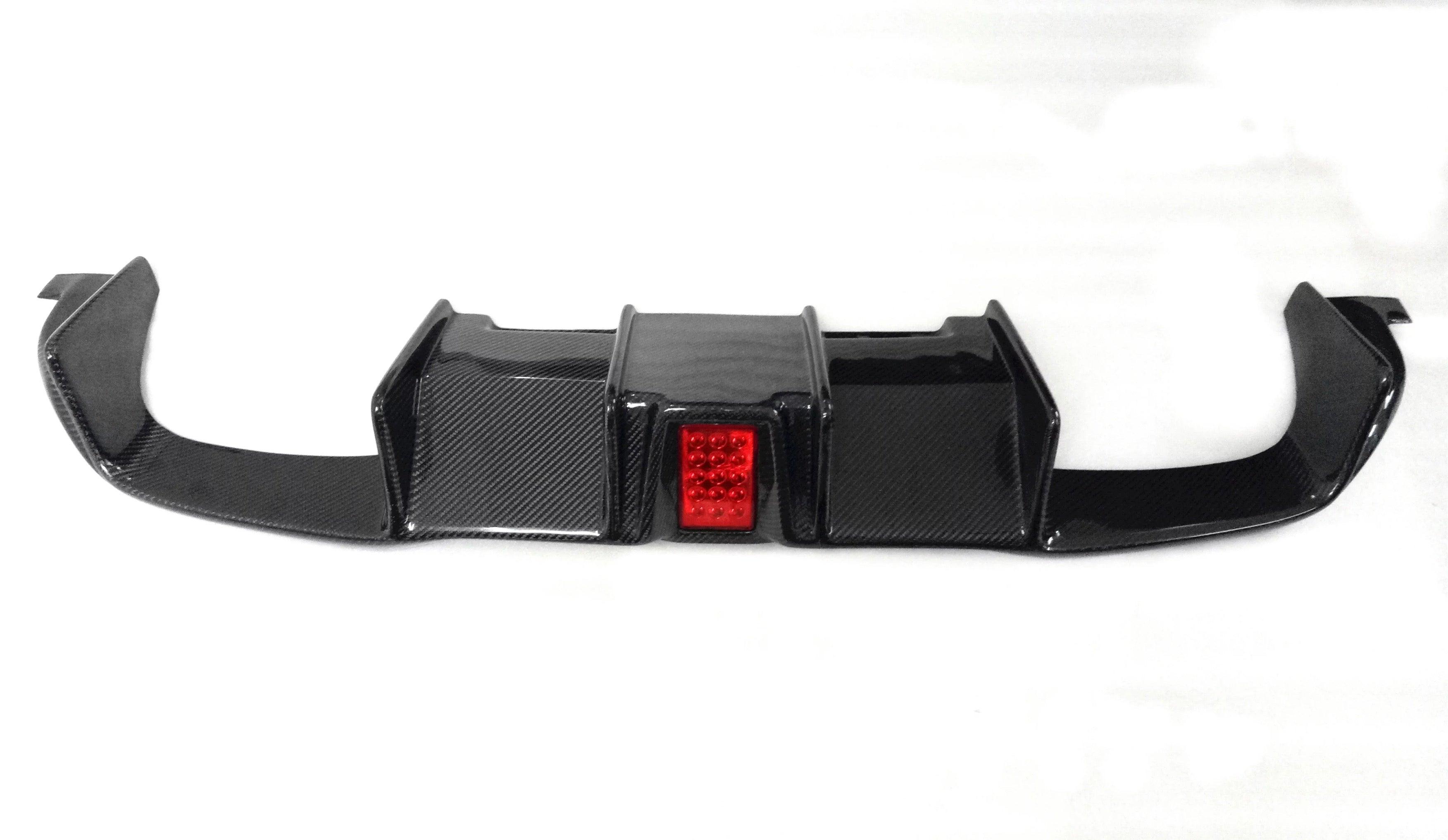 M2 Carbon Fiber Aggressive Brake Light Diffuser - eurobahndynamics