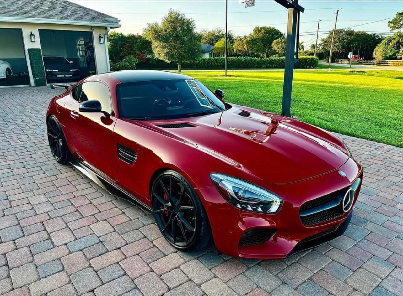 Mercedes AMG GT/GTS Carbon Fiber Side Skirt Extensions - eurobahndynamics