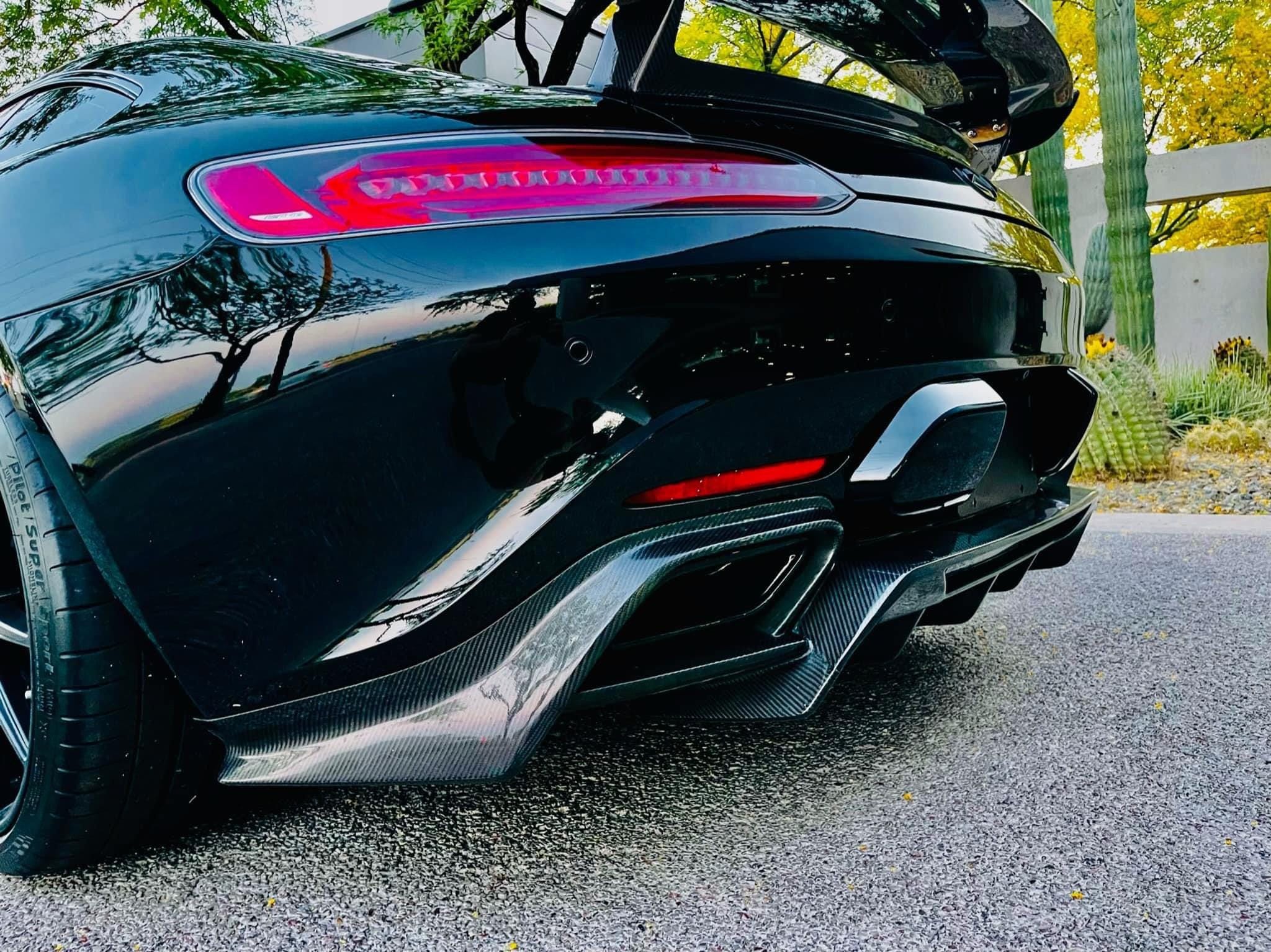 Mercedes AMG GT/GTS Carbon Fiber Rear Diffuser - eurobahndynamics