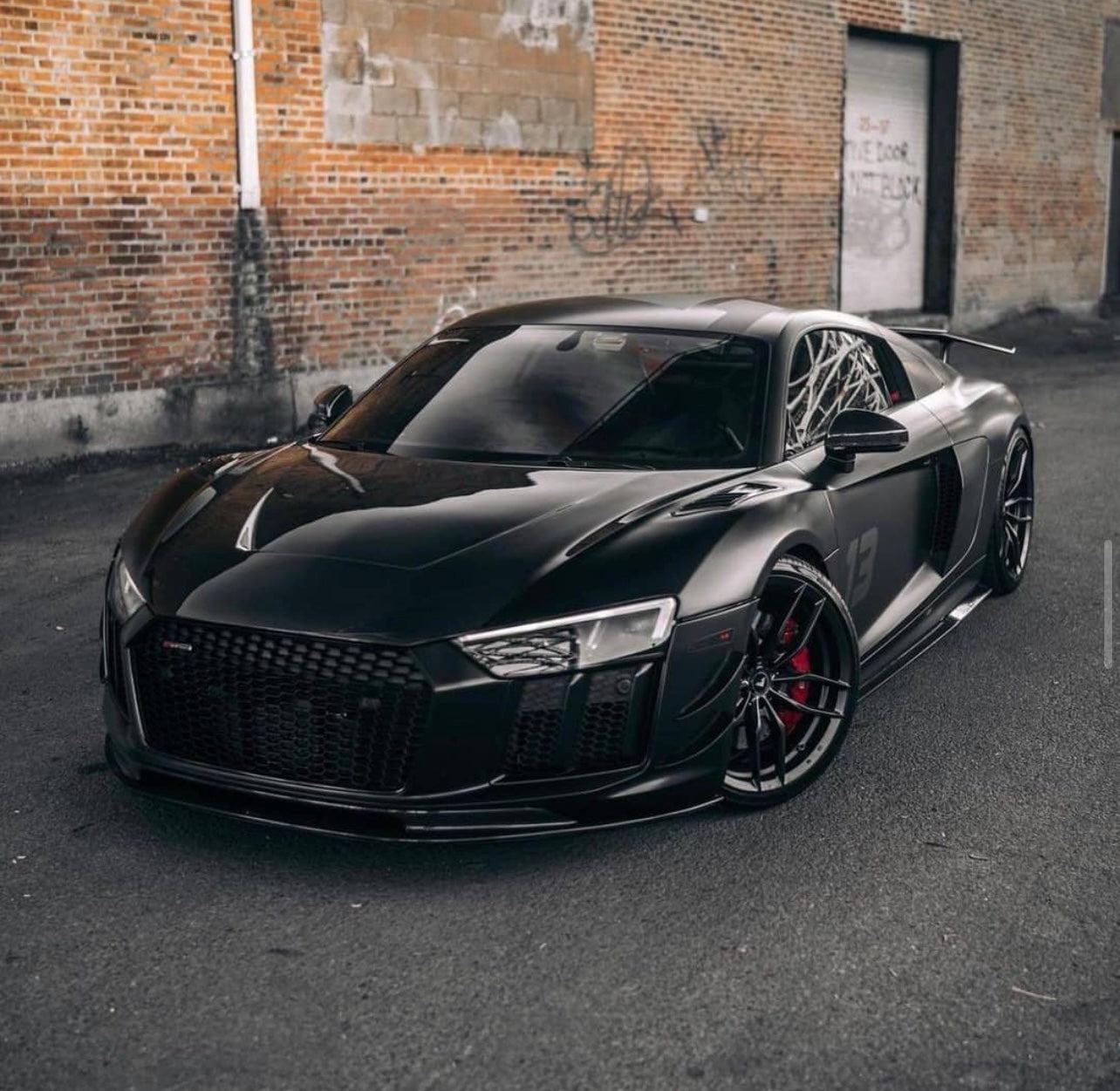 Audi R8 Carbon Fiber Artisan Front Lip - eurobahndynamics