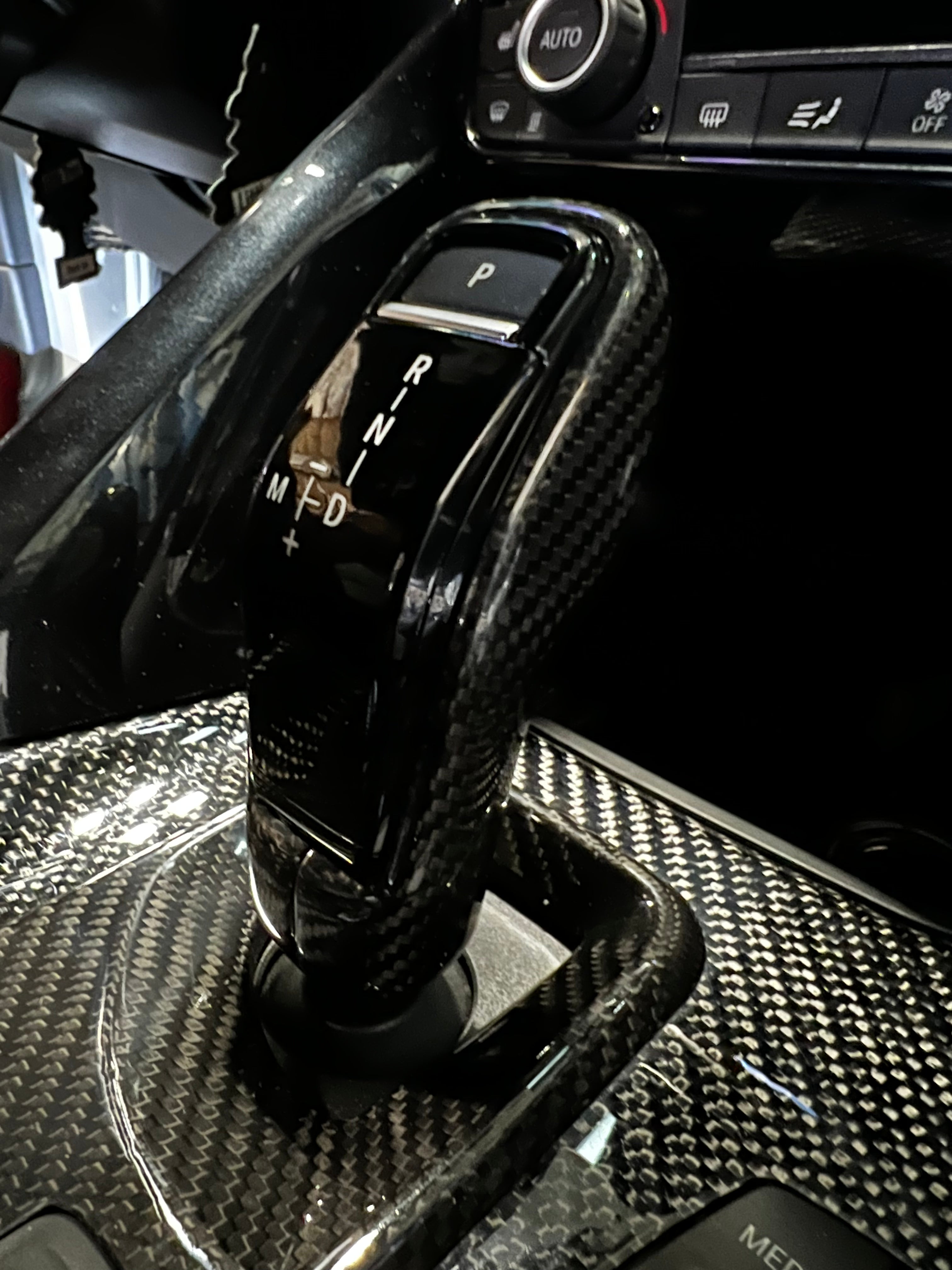 Toyota MK5 Supra Carbon Fiber Shifter Trim - eurobahndynamics