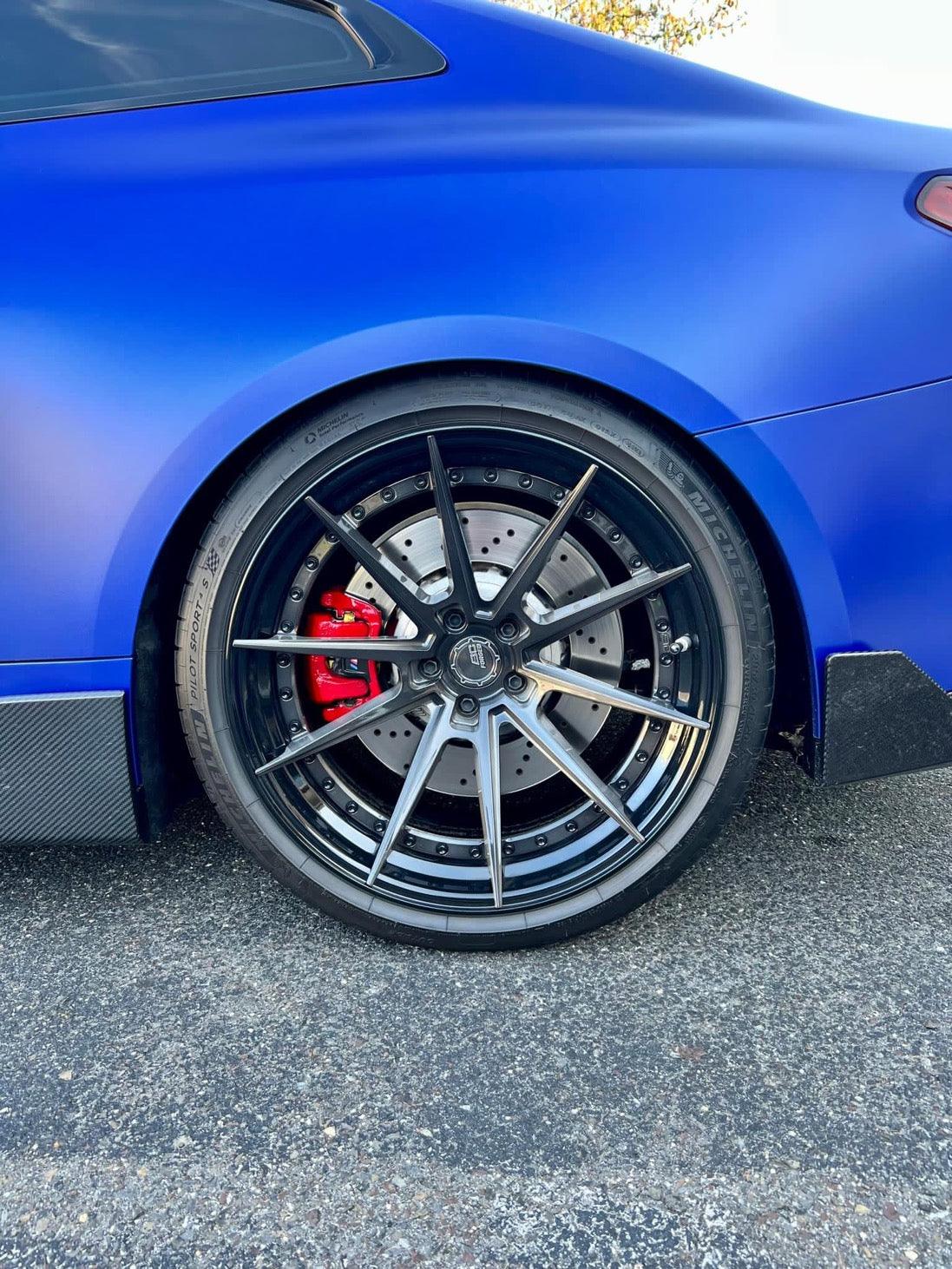 G8X M-Performance Artisan Carbon Fiber Side Skirts - eurobahndynamics