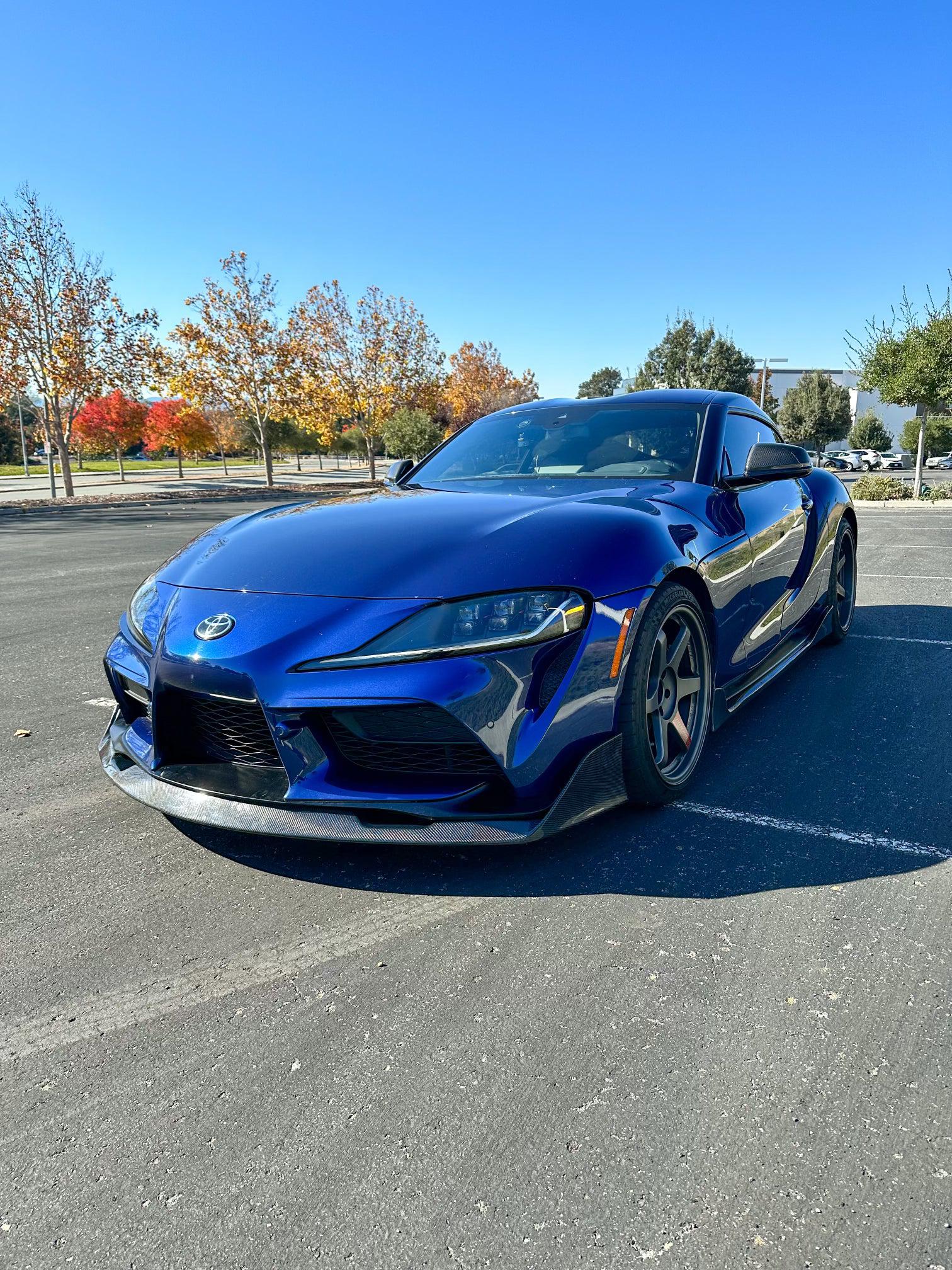 Toyota MK5 Supra AP Carbon Fiber Front Lip