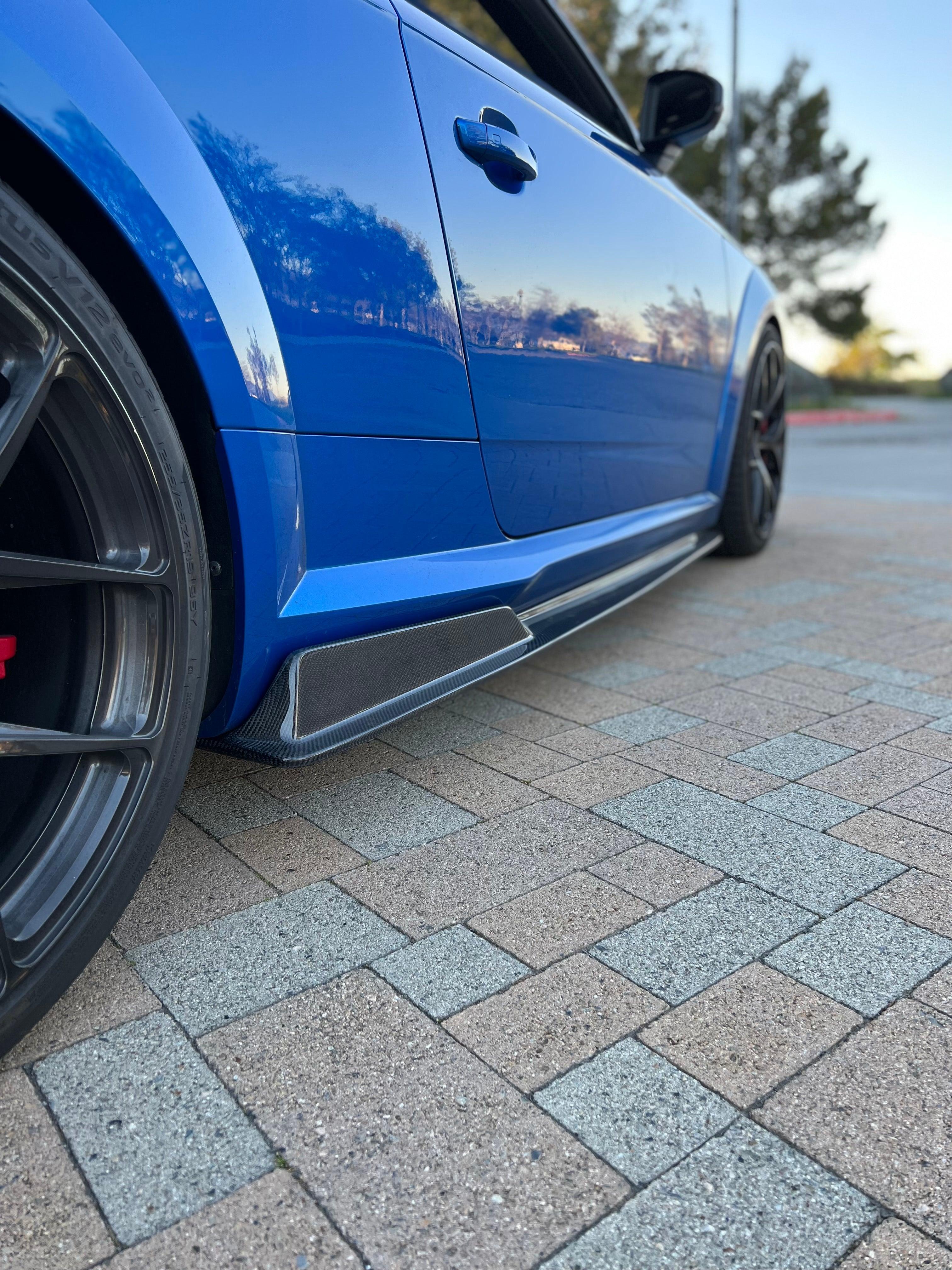 Audi TTRS Artisan Sport Side Skirt Extensions - eurobahndynamics