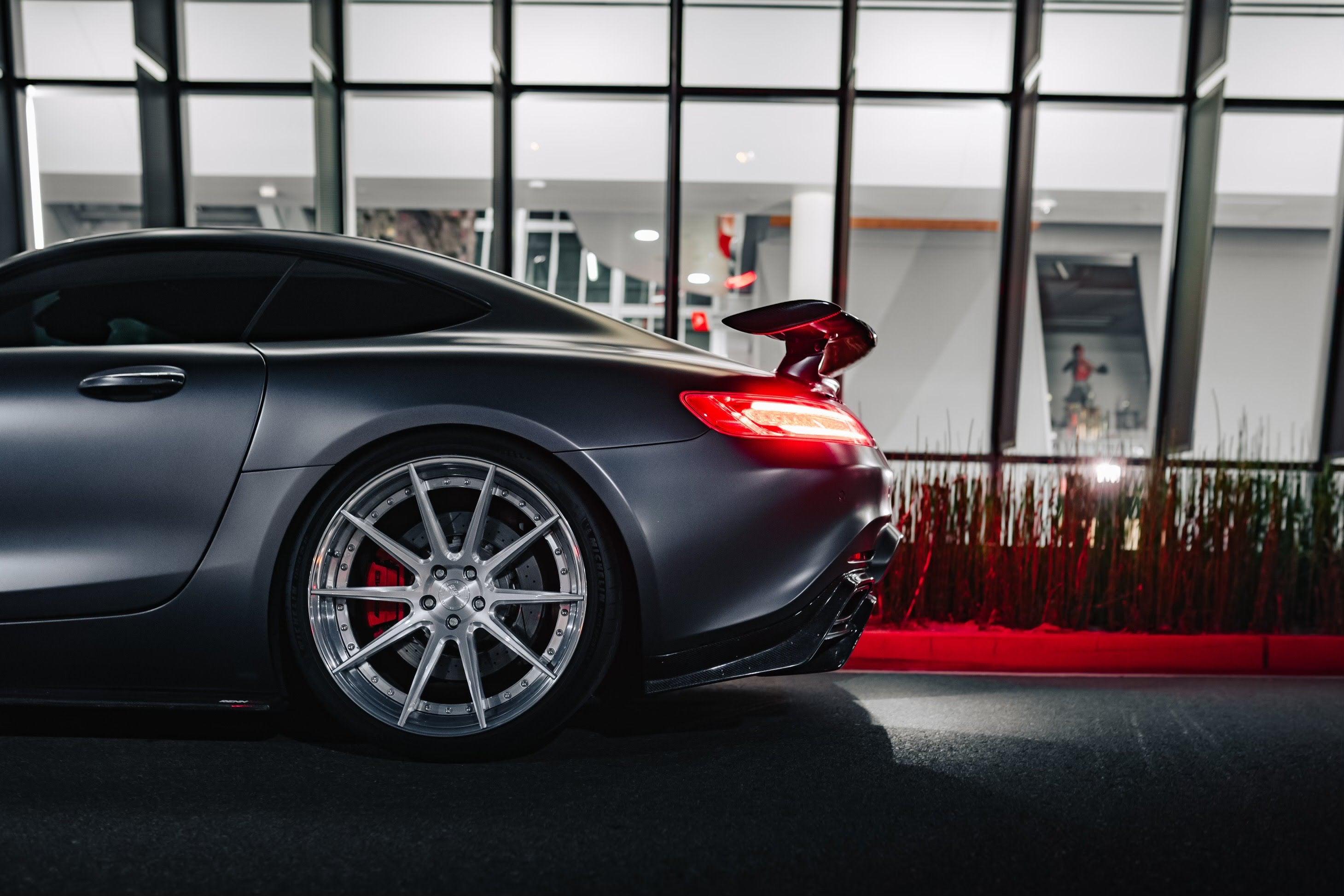 Mercedes AMG GT/GTS/GTC/GTR Carbon Fiber GTR Wing With Base Panel