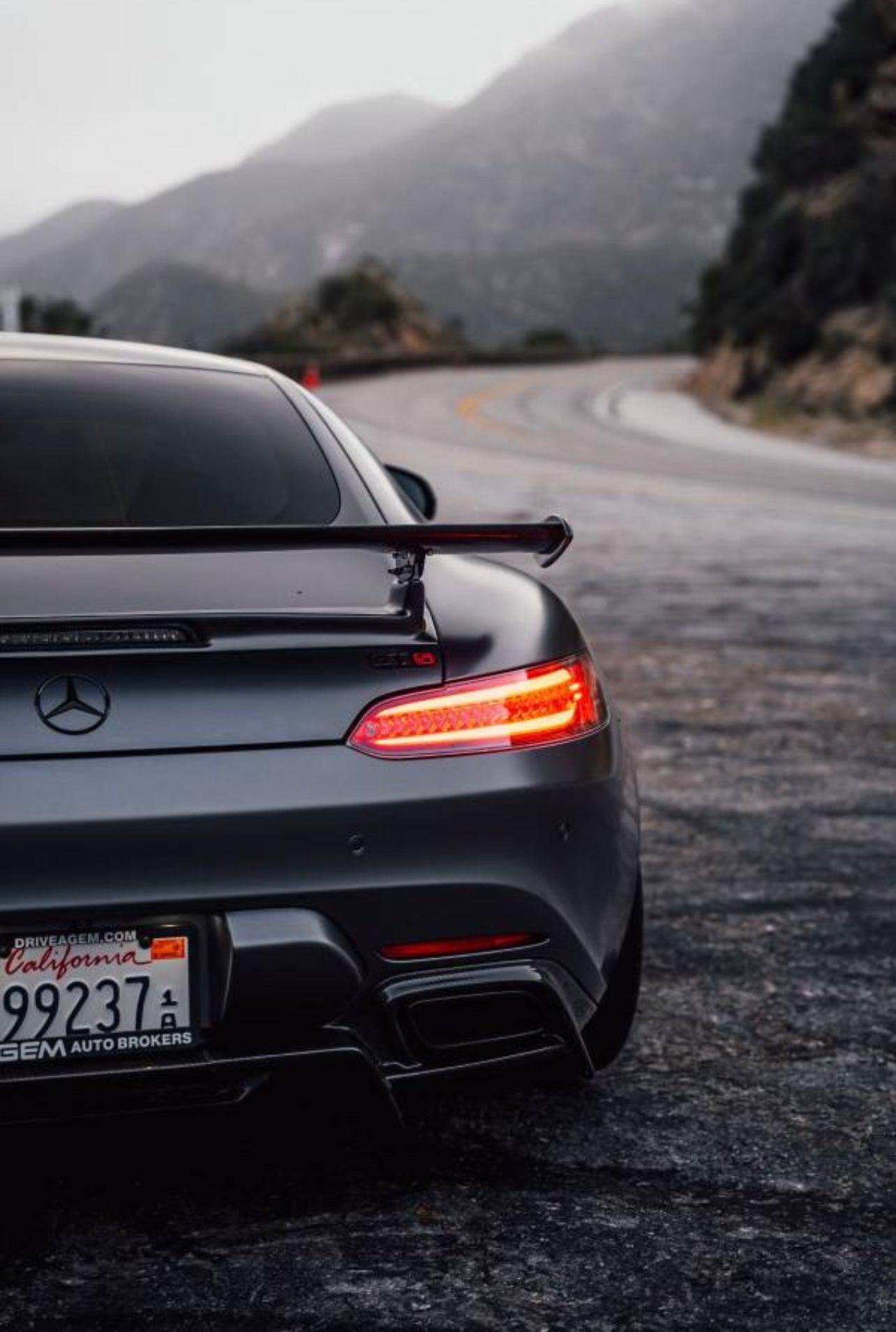 Mercedes AMG GT/GTS/GTC/GTR Carbon Fiber GTR Wing With Base Panel