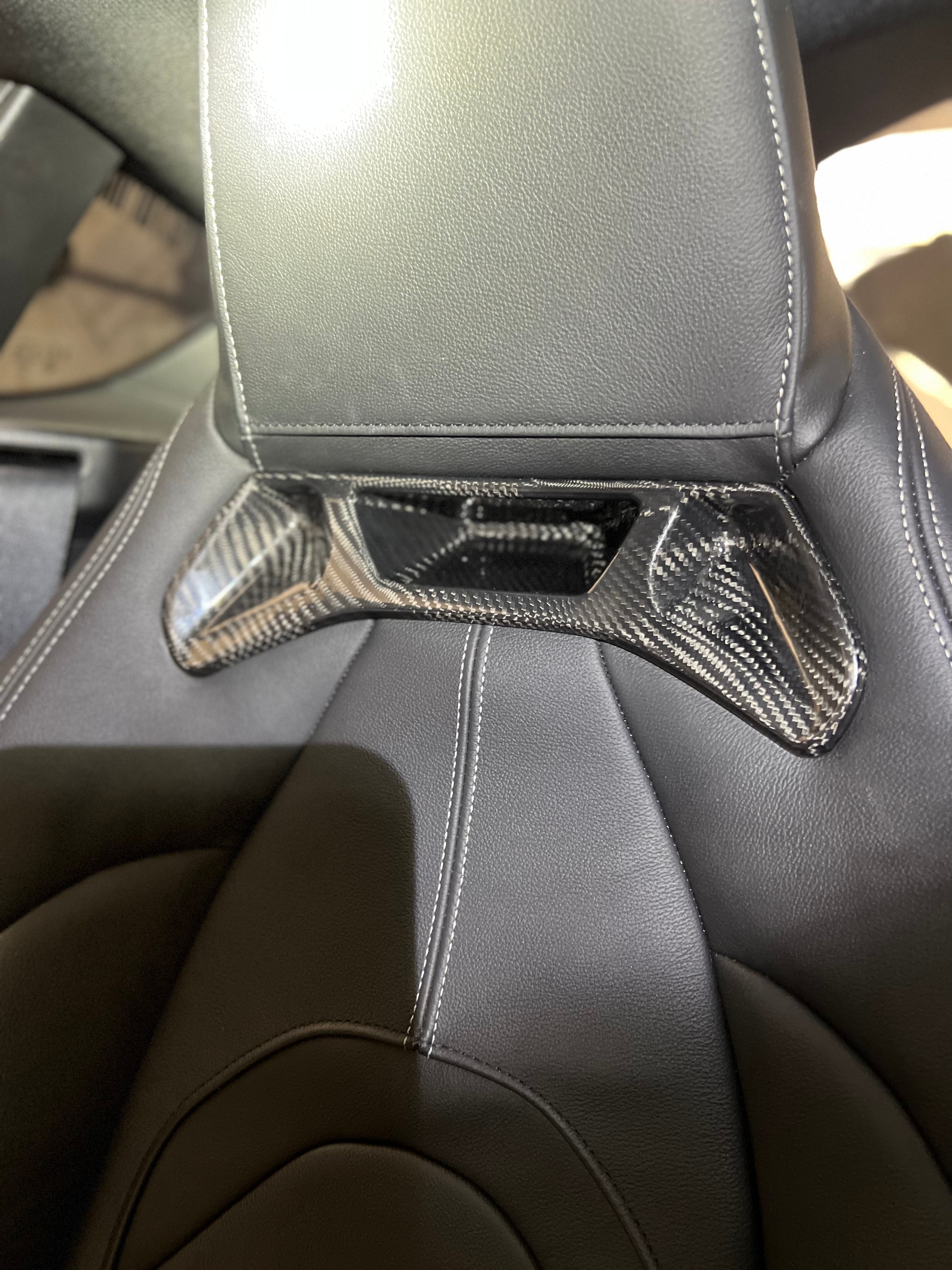 Toyota Supra MK5 Carbon Fiber Seat Trim - eurobahndynamics