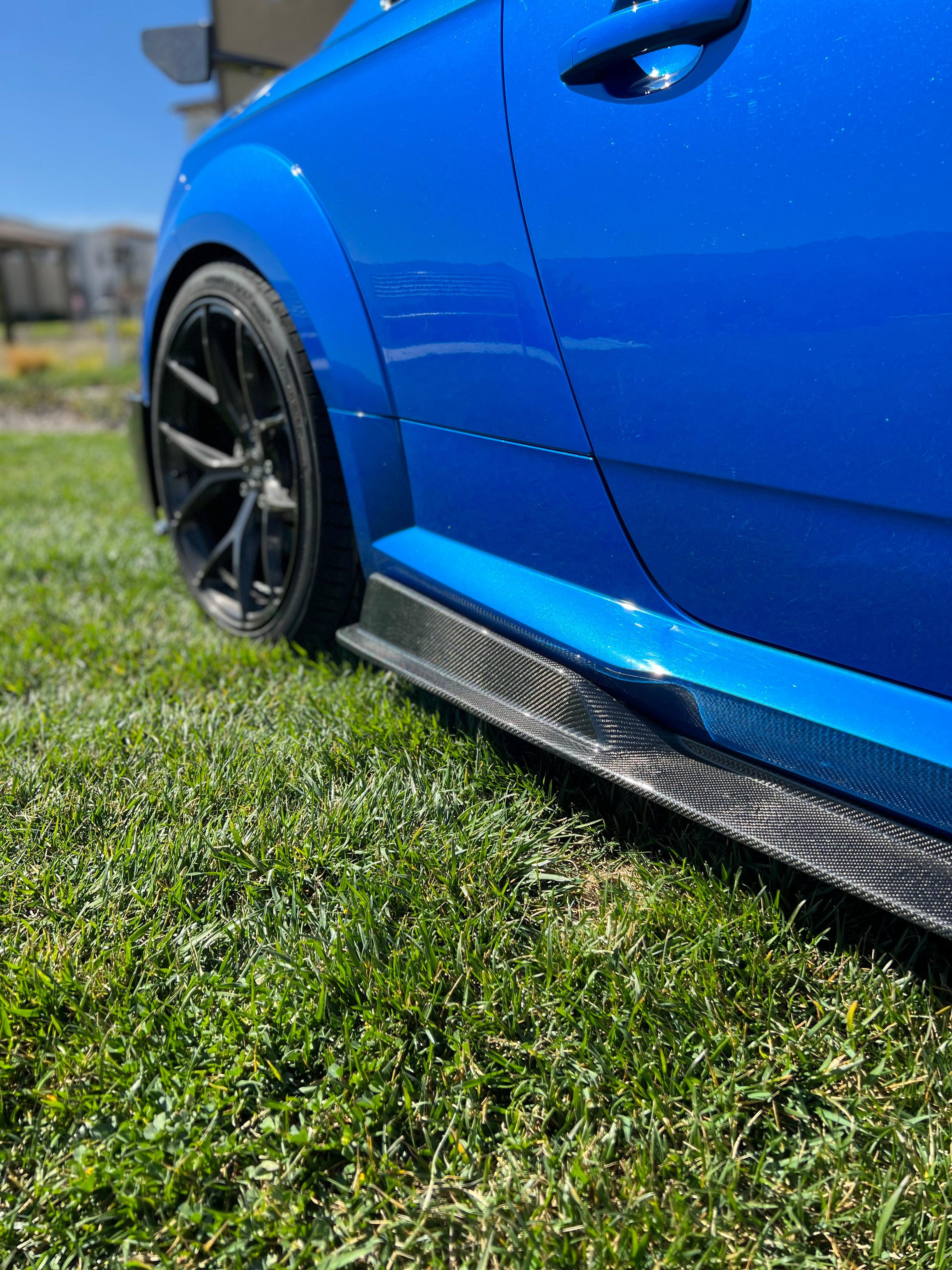 Audi TTRS Artisan Sport Side Skirt Extensions - eurobahndynamics