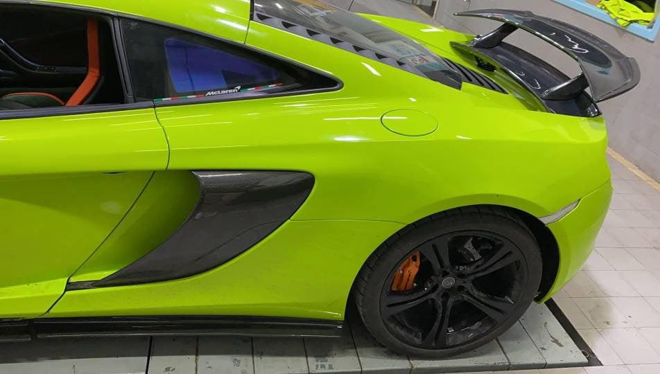 McLaren MP4-12c/650s Carbon Fiber Artisan Wing With Base Panel - eurobahndynamics