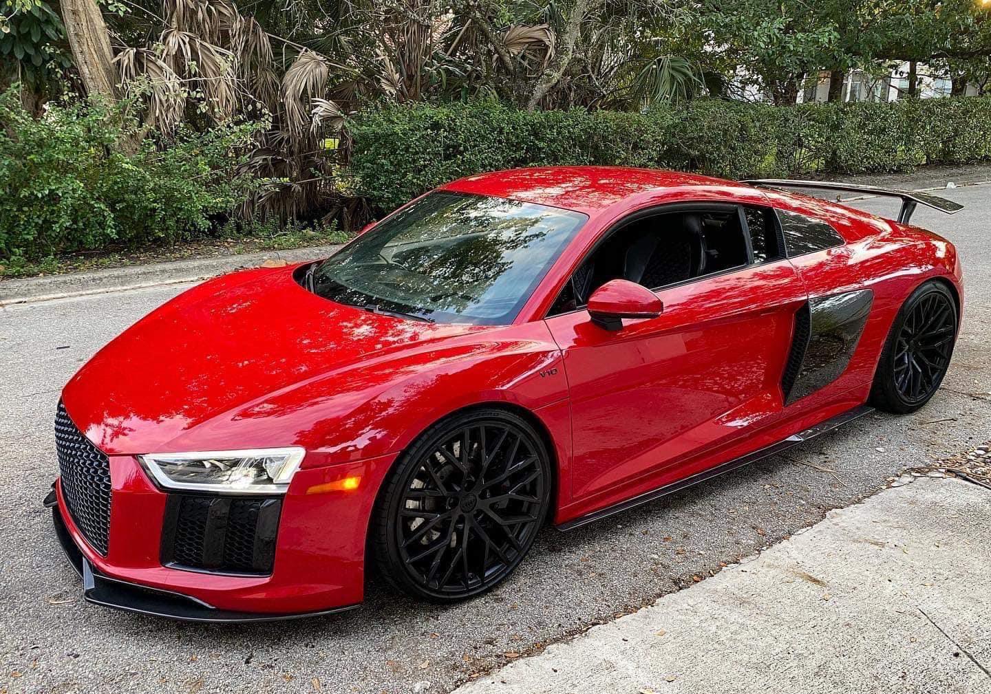 Audi R8 Artisan Carbon Fiber Full Aero Kit - eurobahndynamics