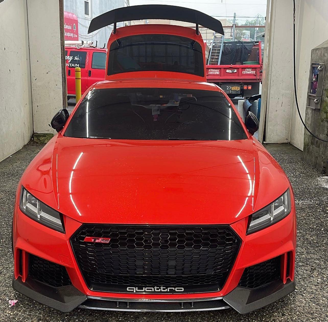 Audi TTRS Carbon Fiber Front Lip - eurobahndynamics