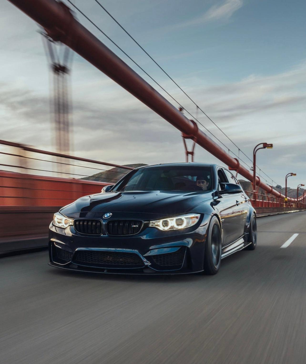 F8X M performance style front lip - eurobahndynamics