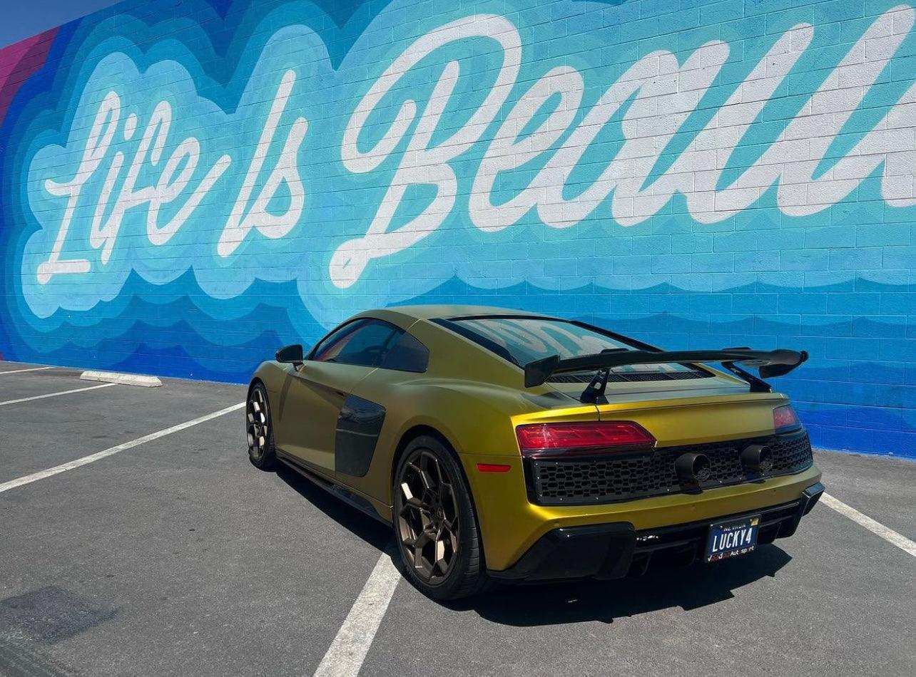 Audi R8 Carbon Fiber Artisan Sport Wing - eurobahndynamics