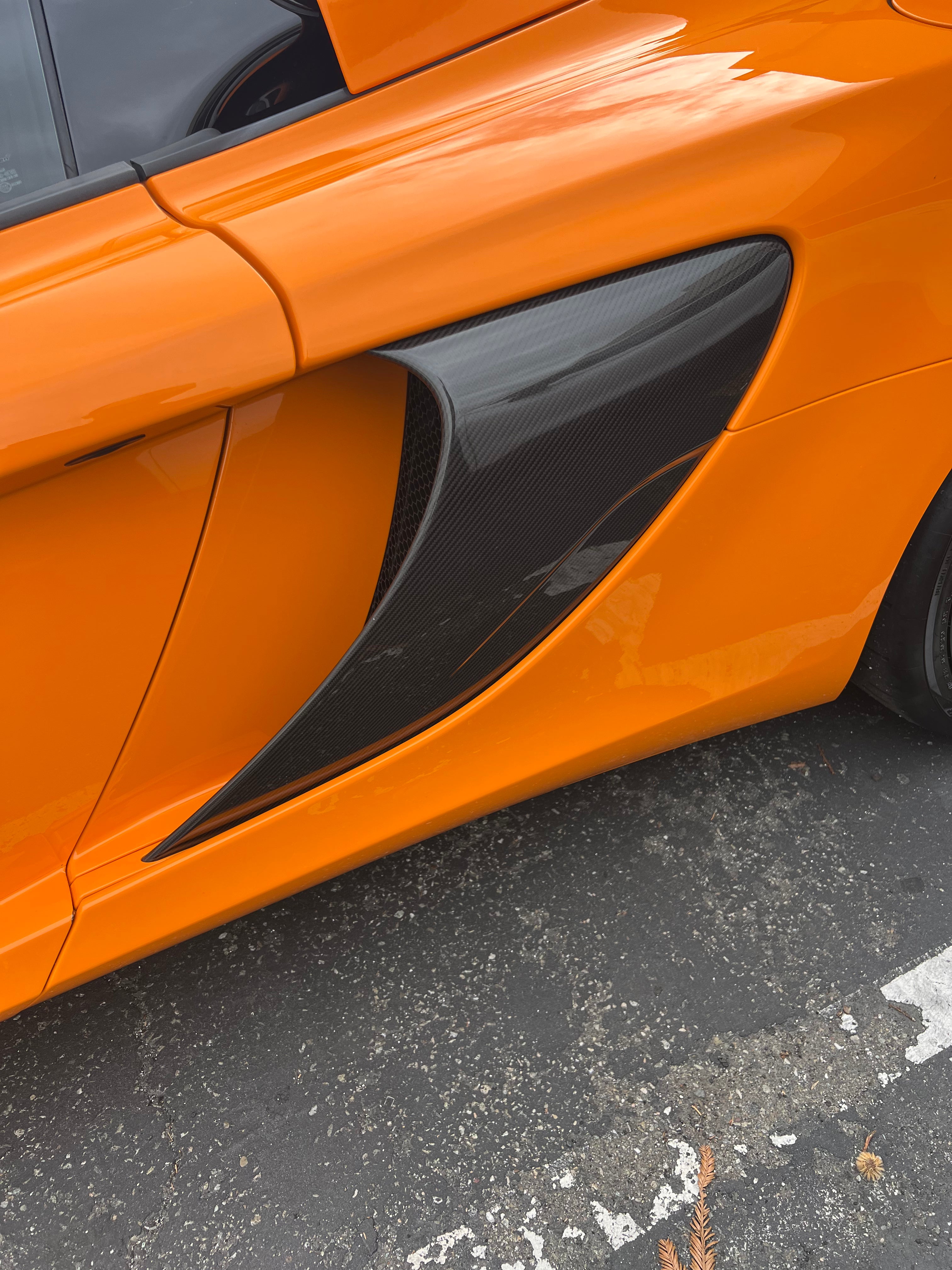 McLaren MP4-12C/650s Carbon Fiber Artisan Air Vent