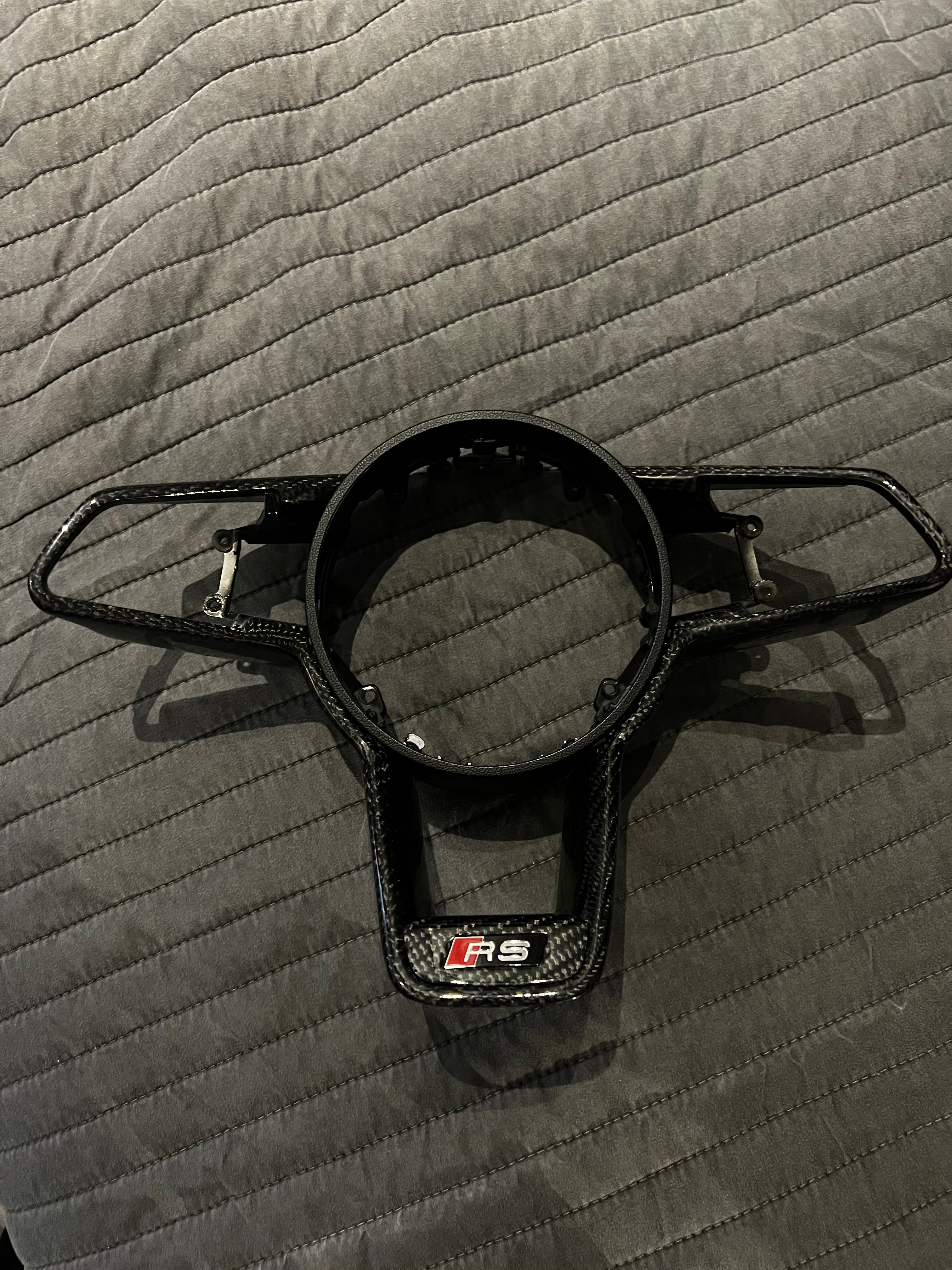 Carbon Fiber Steering Wheel Trim - eurobahndynamics