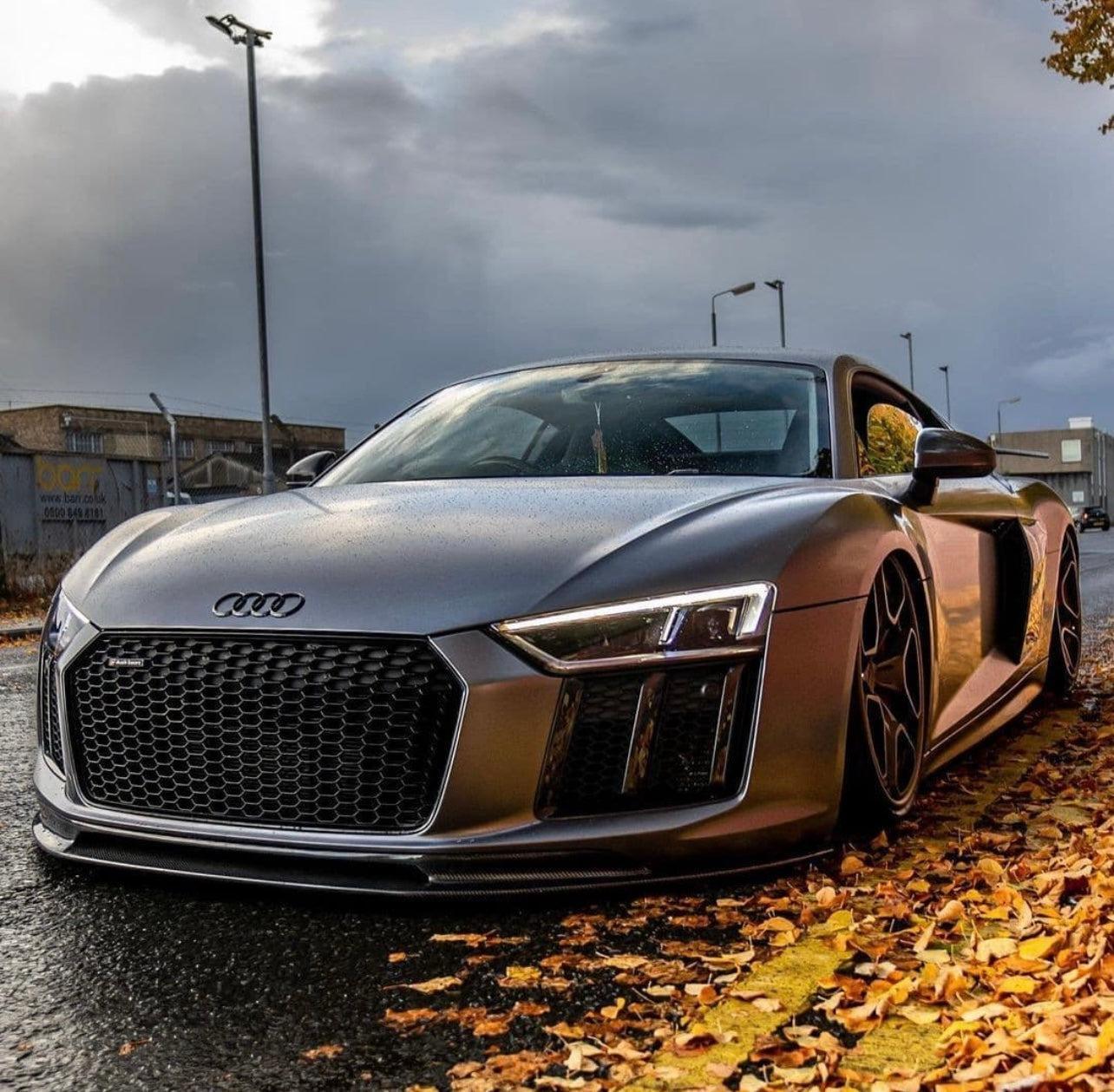 Audi R8 Carbon Fiber Artisan Front Lip - eurobahndynamics