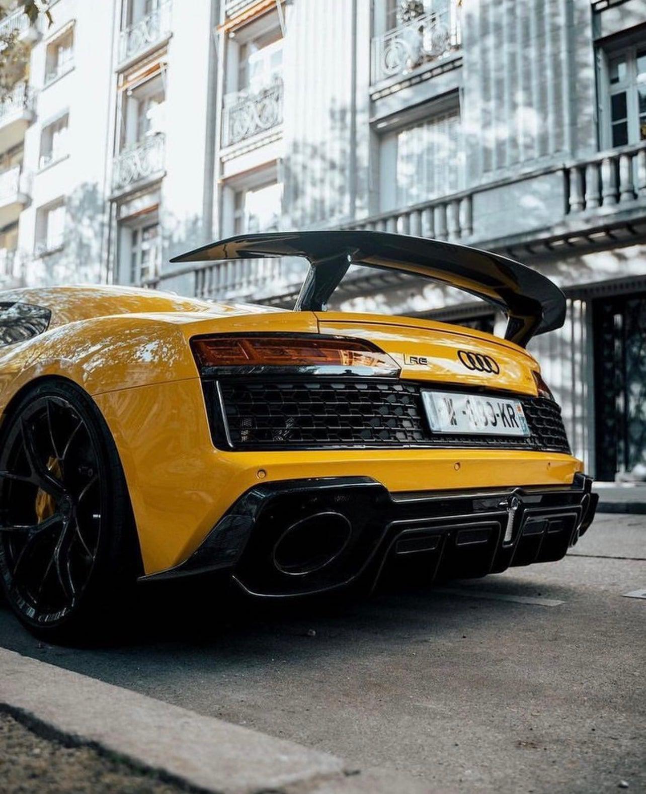 Audi R8 Artisan Carbon Fiber Wing - eurobahndynamics