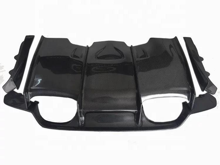 F8X Carbon Fiber Artisan Under tray Diffuser - eurobahndynamics