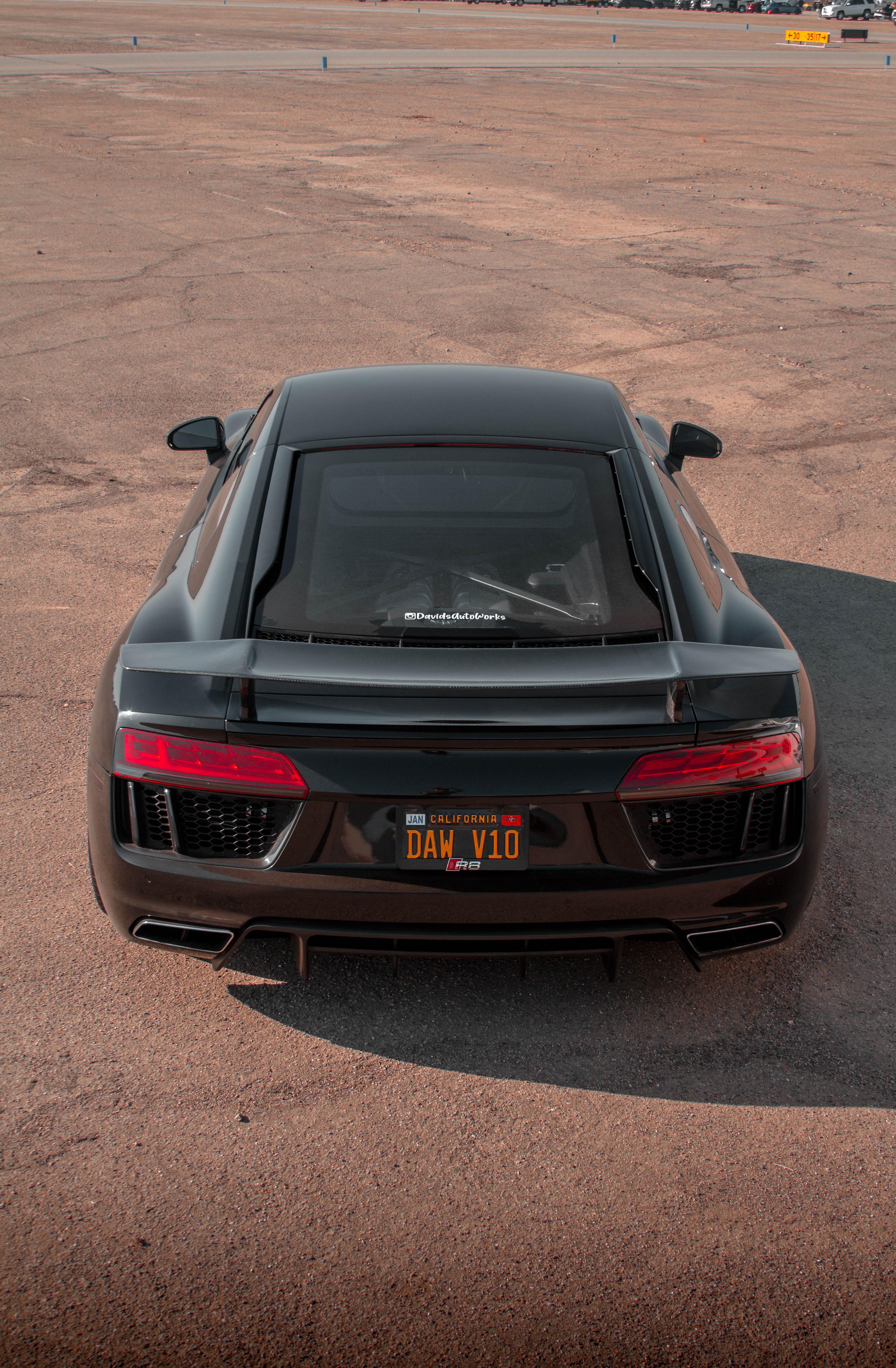 Audi R8 Artisan Carbon Fiber Wing - eurobahndynamics