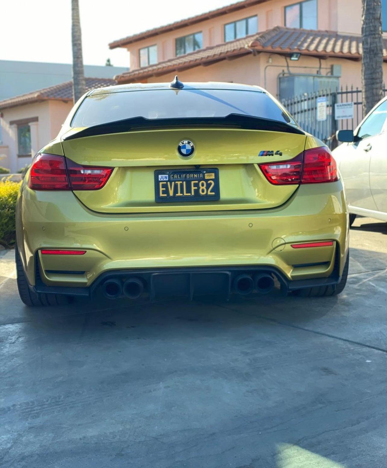 F8X Carbon Fiber Artisan Rear Diffuser - eurobahndynamics