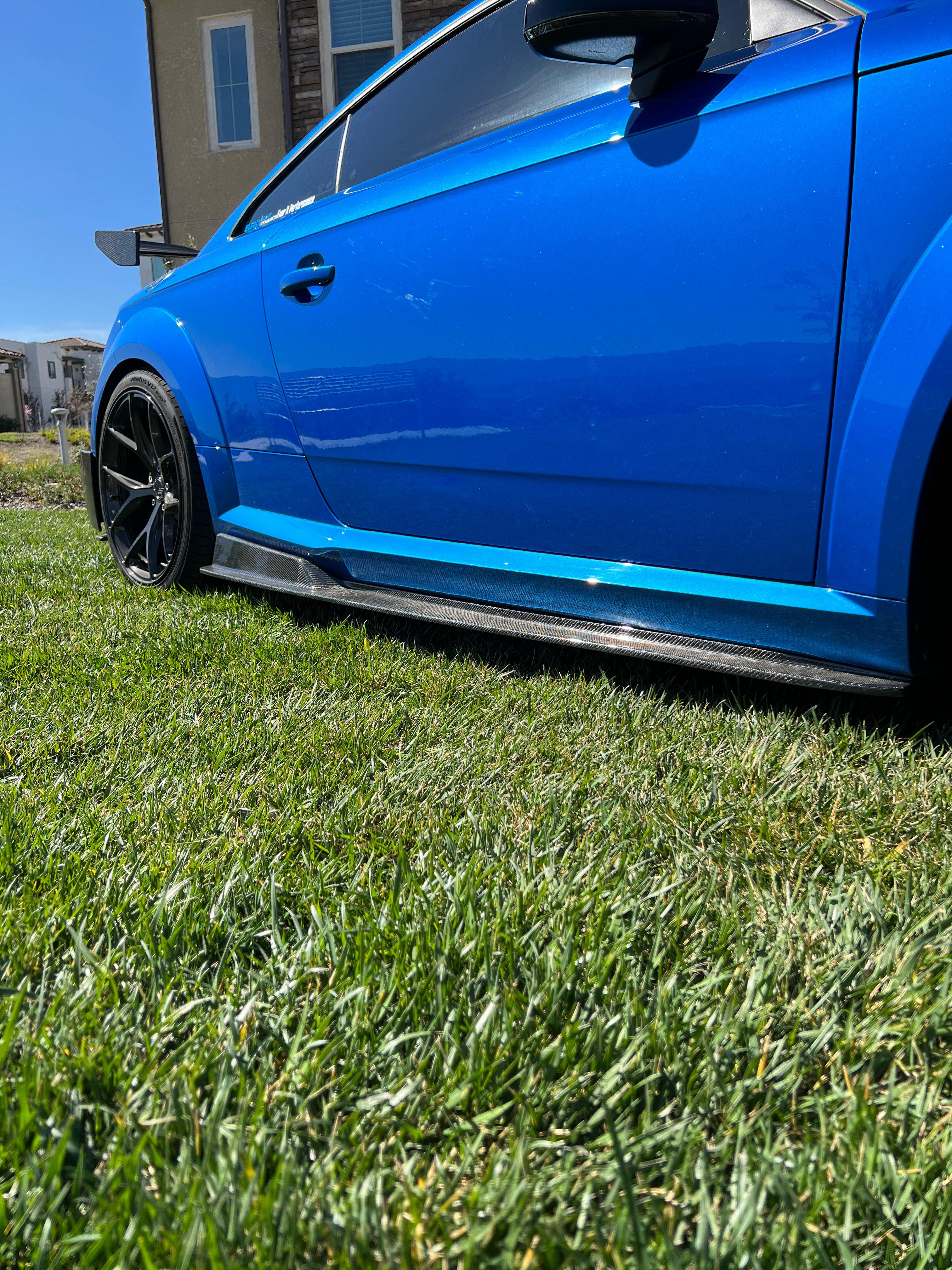 Audi TTRS Artisan Sport Side Skirt Extensions - eurobahndynamics
