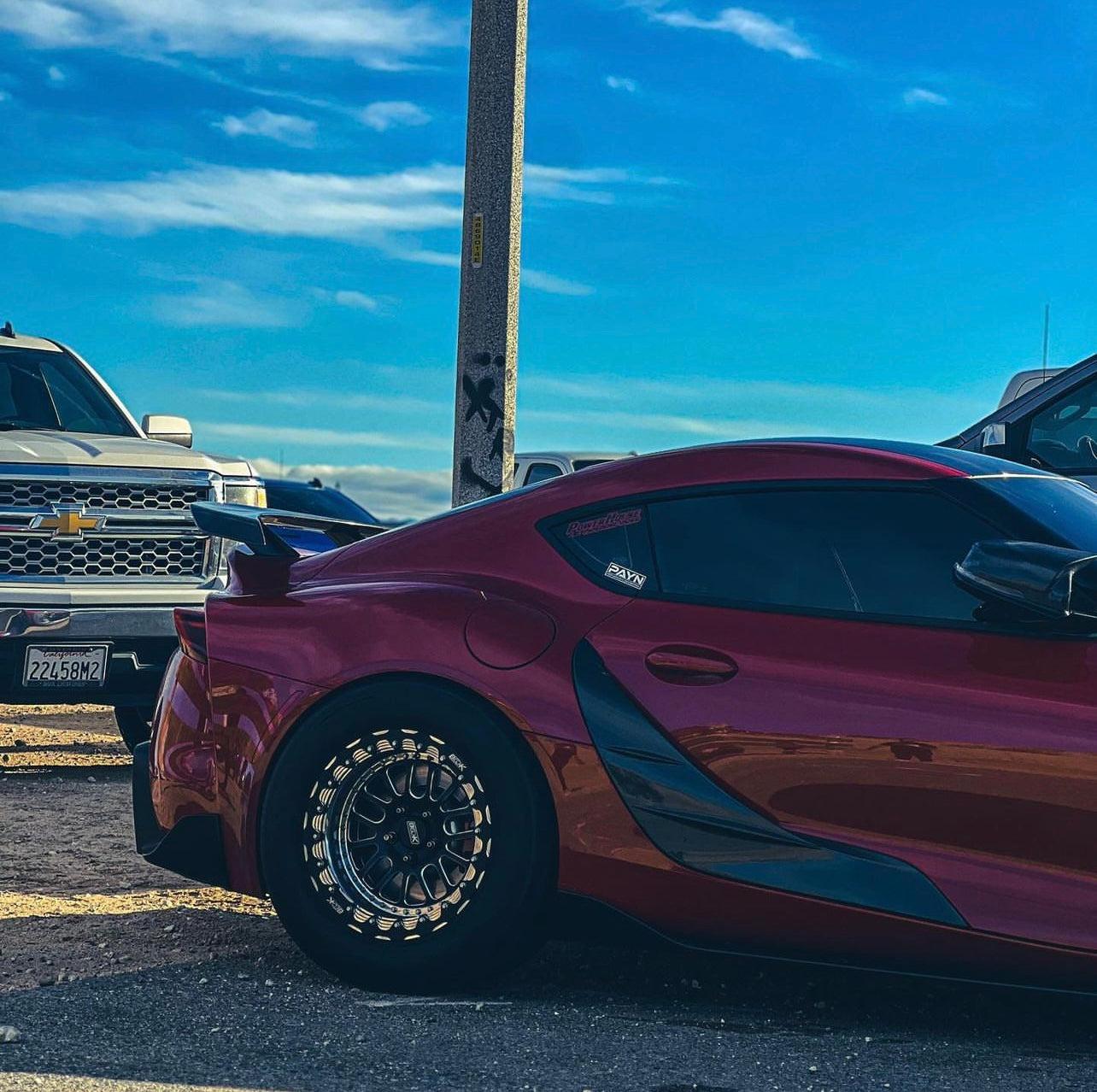 Toyota Supra Carbon Fiber Door Trim