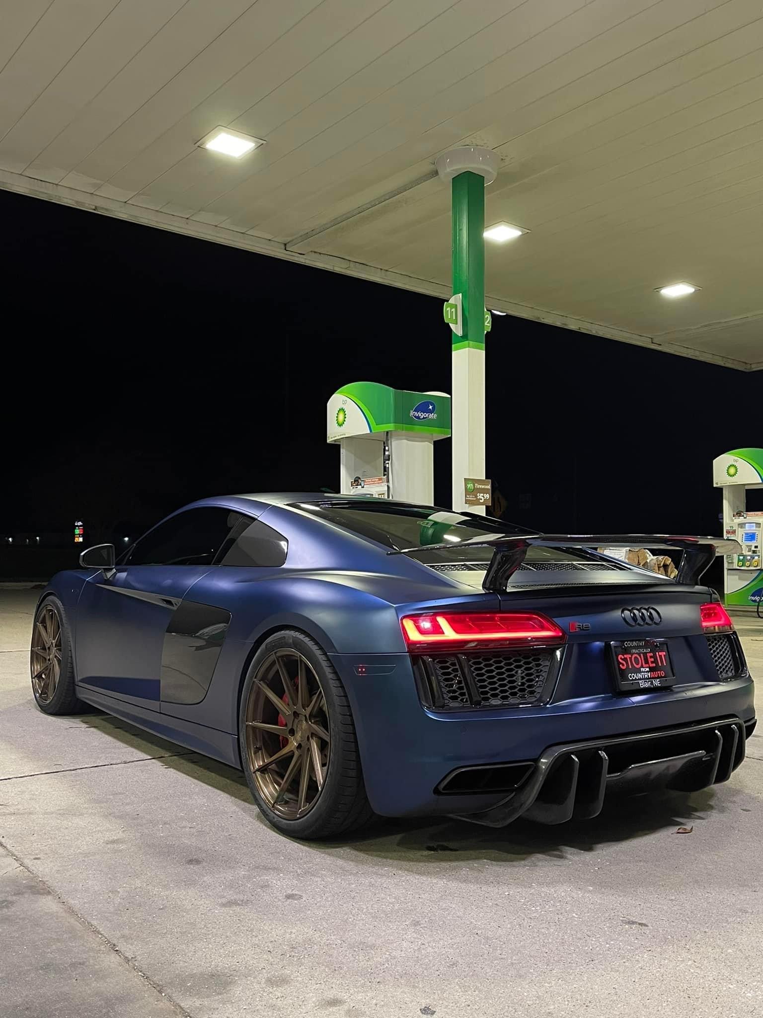Audi R8 Artisan Carbon Fiber Wing - eurobahndynamics