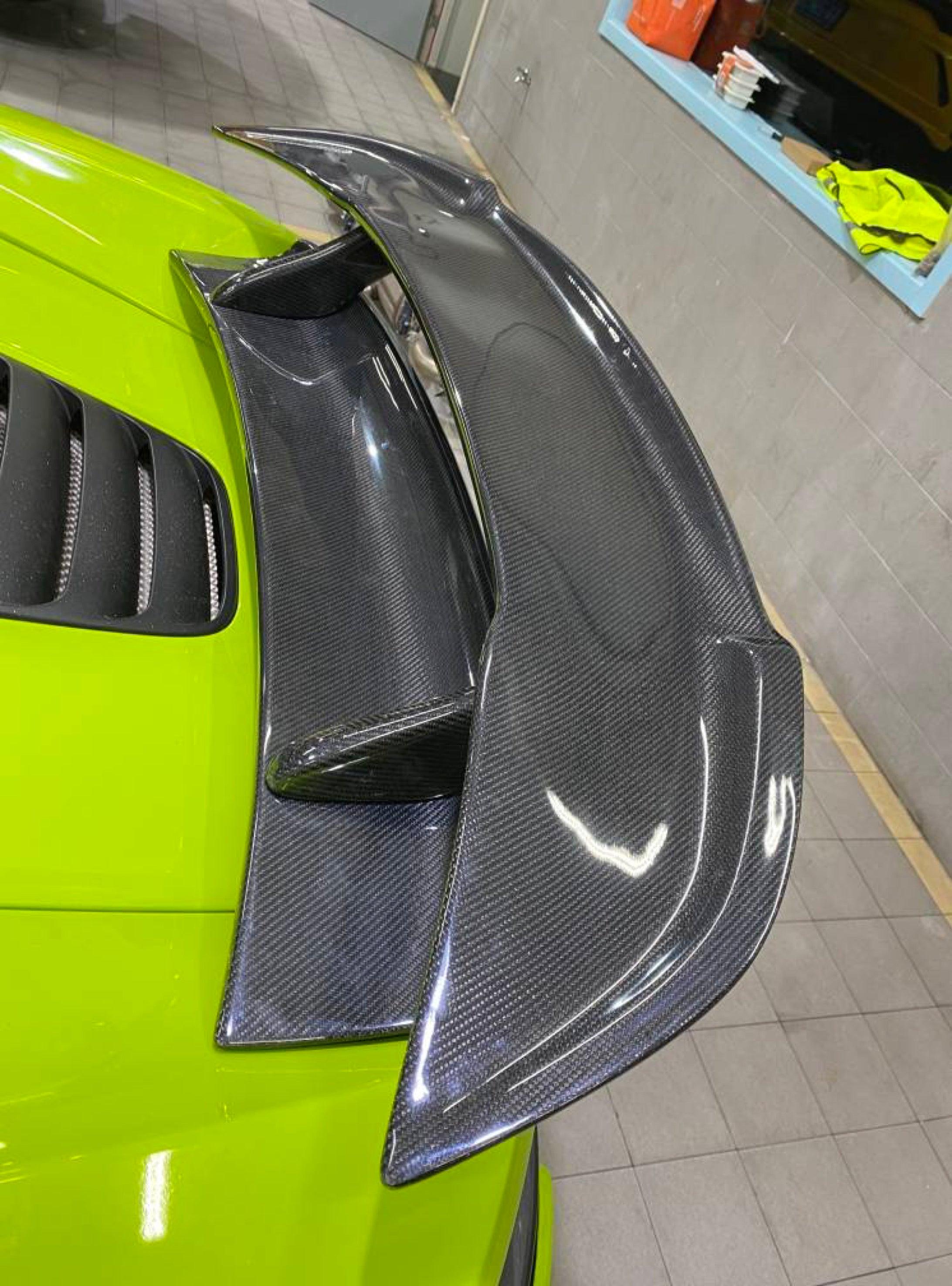 McLaren MP4-12c/650s Carbon Fiber Artisan Wing With Base Panel - eurobahndynamics