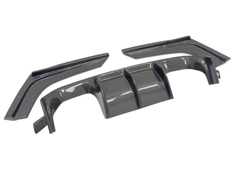 F8X Carbon Fiber Artisan Rear Diffuser - eurobahndynamics