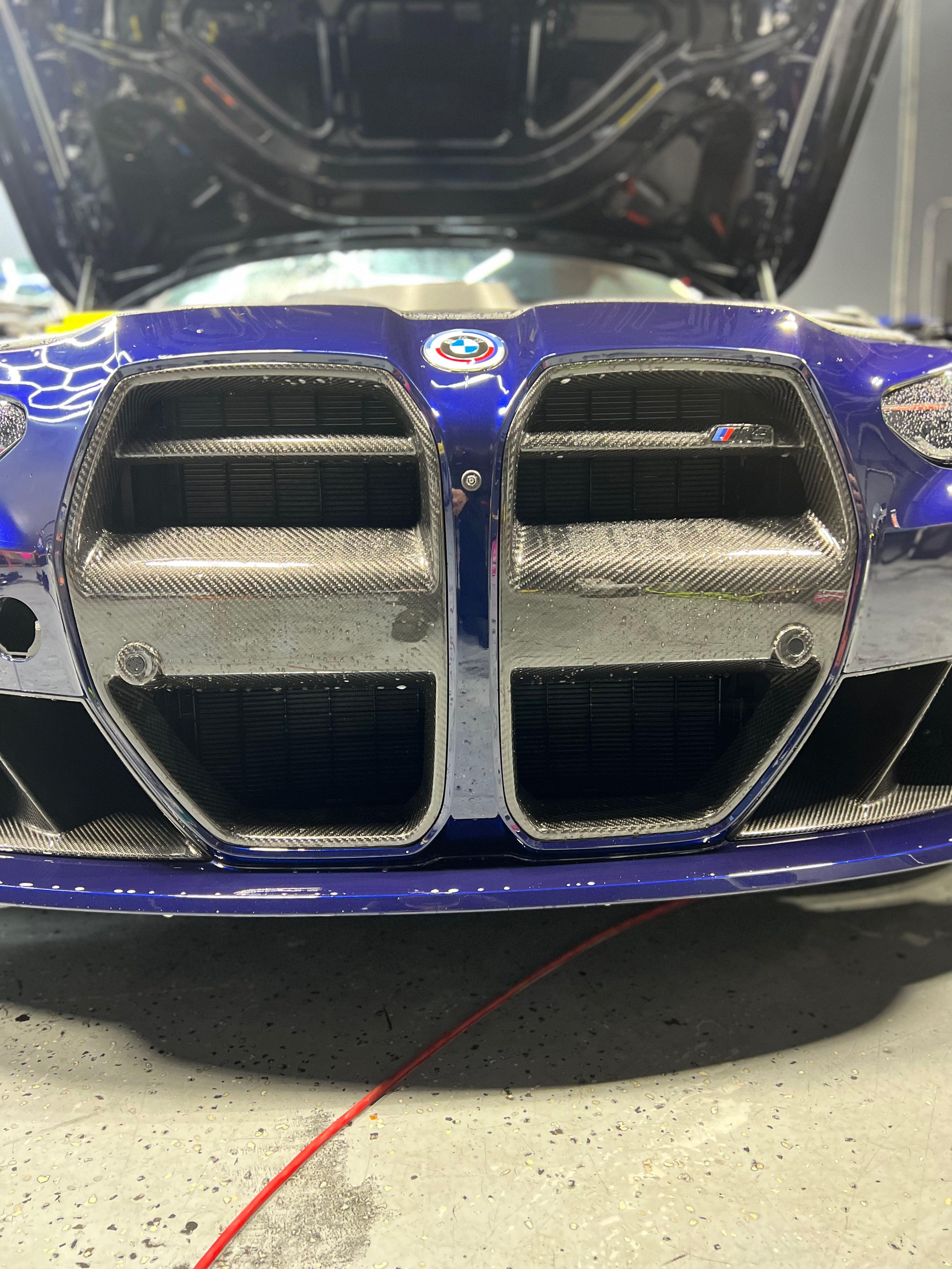 G8X Carbon Fiber Artisan Vor Style Front Grille - eurobahndynamics