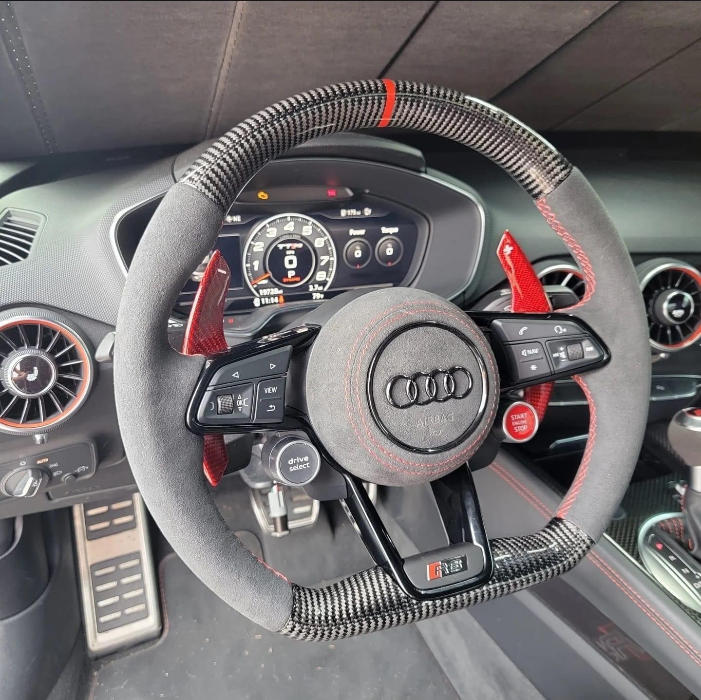 Carbon Fiber Steering Wheel Trim - eurobahndynamics