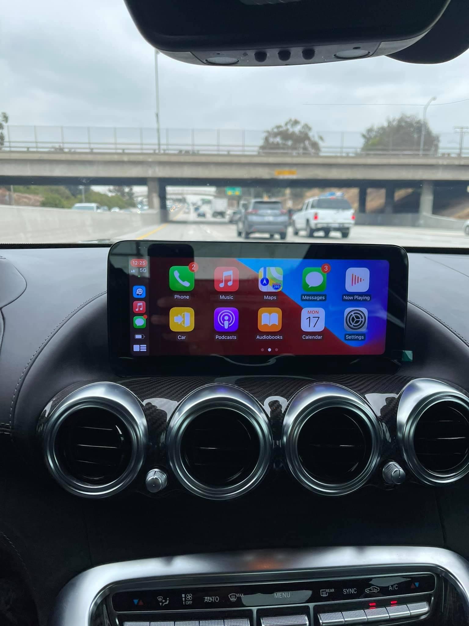 Mercedes AMG GT/GTS/GTC/GTR Apple Car Play Screen Upgrade