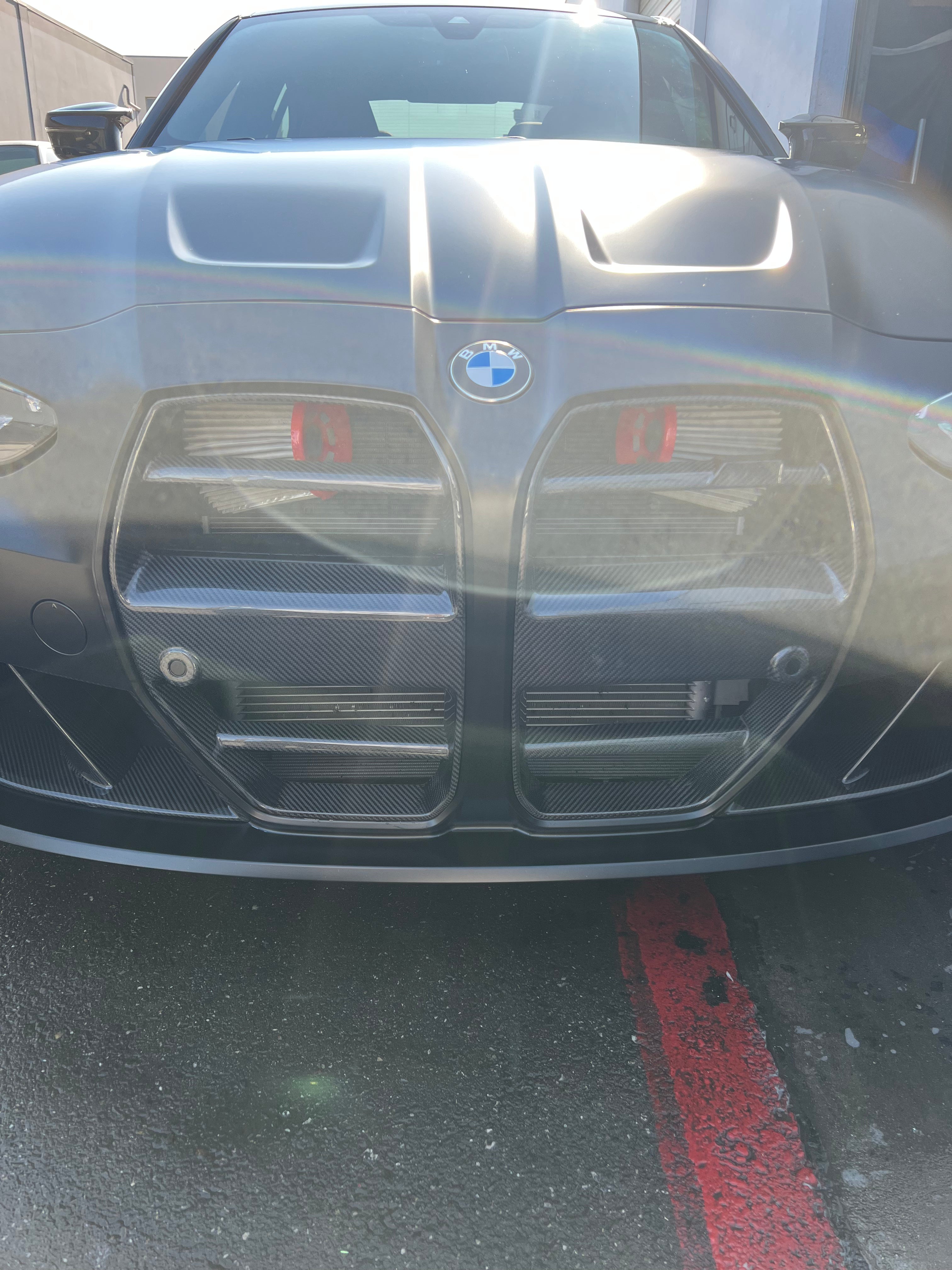 G8X Carbon Fiber Artisan Vor Style Front Grille - eurobahndynamics